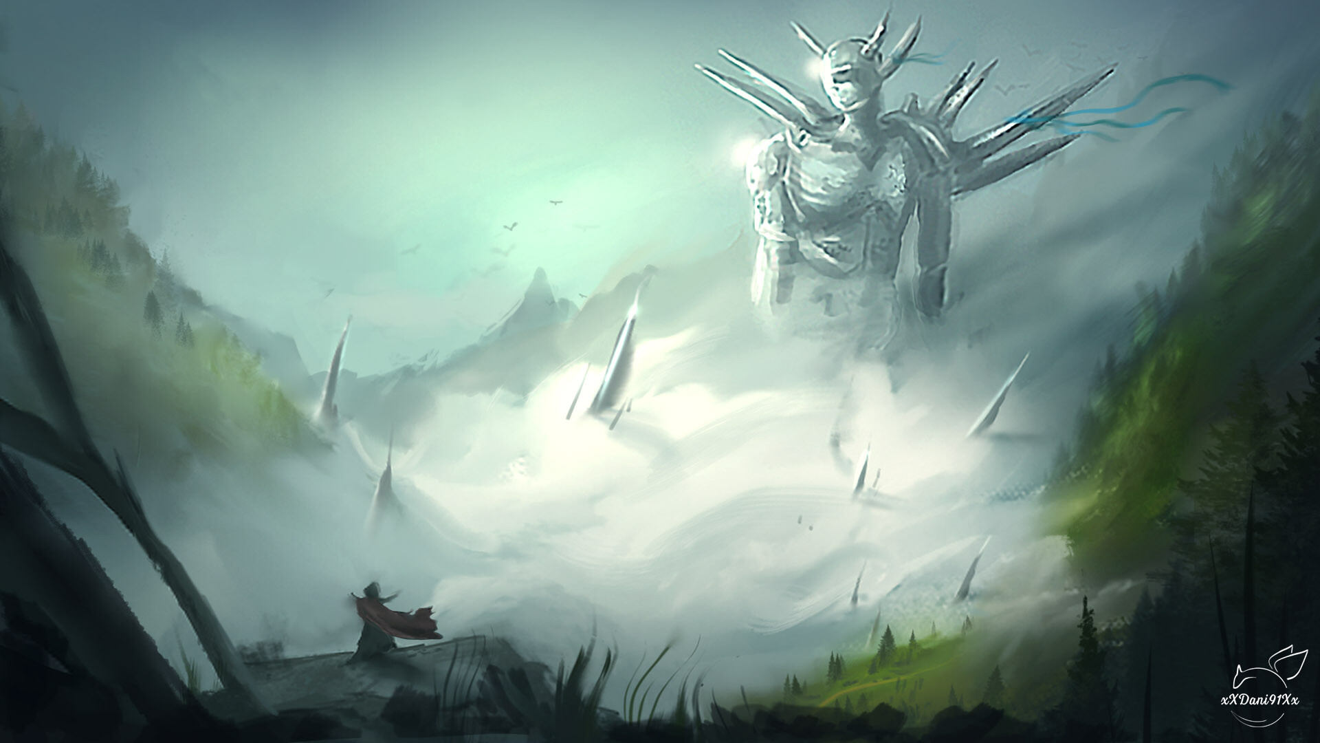 Artstation The Armored Titan