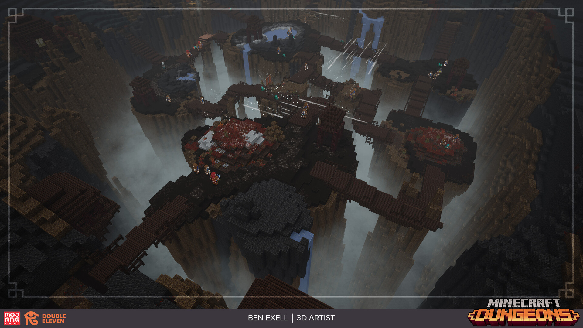 ArtStation - Minecraft Dungeons Echoing Void Mobs, Ben Exell