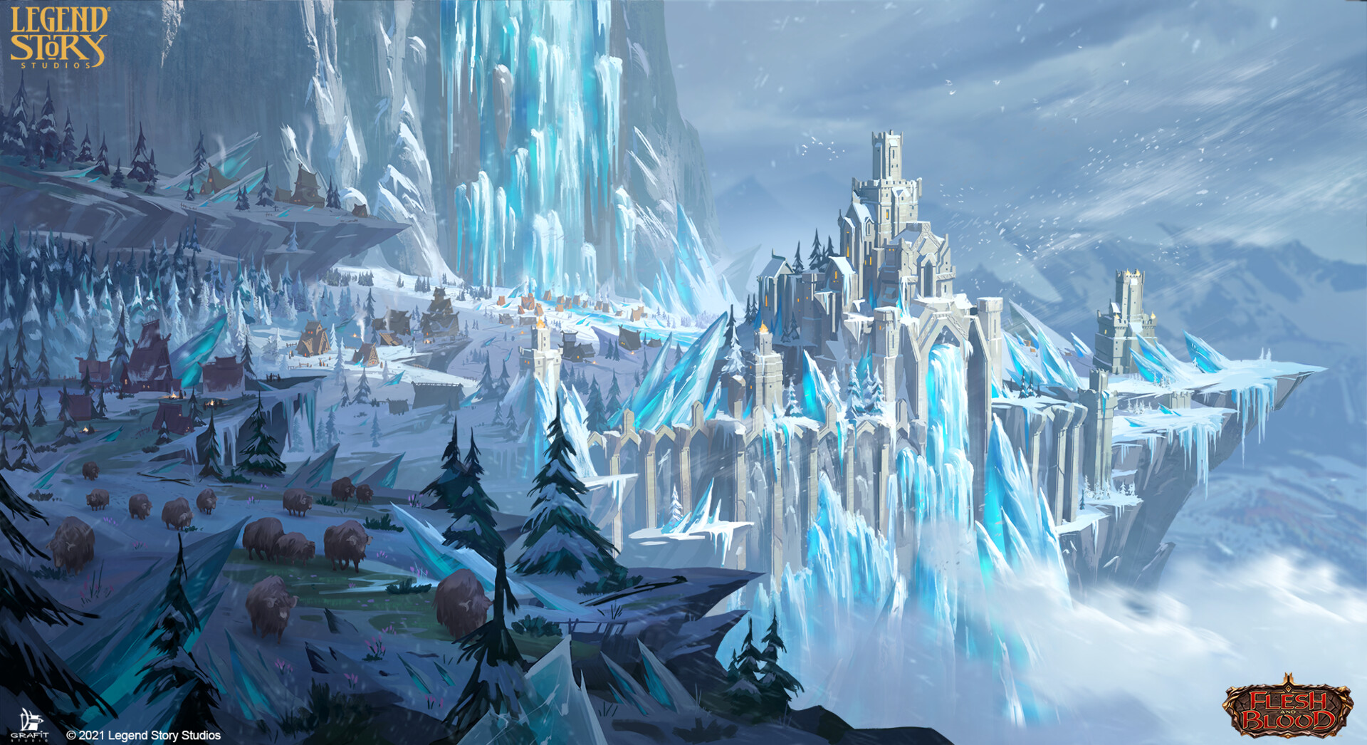 Grafit Studio Environment art for Legend Story Studios