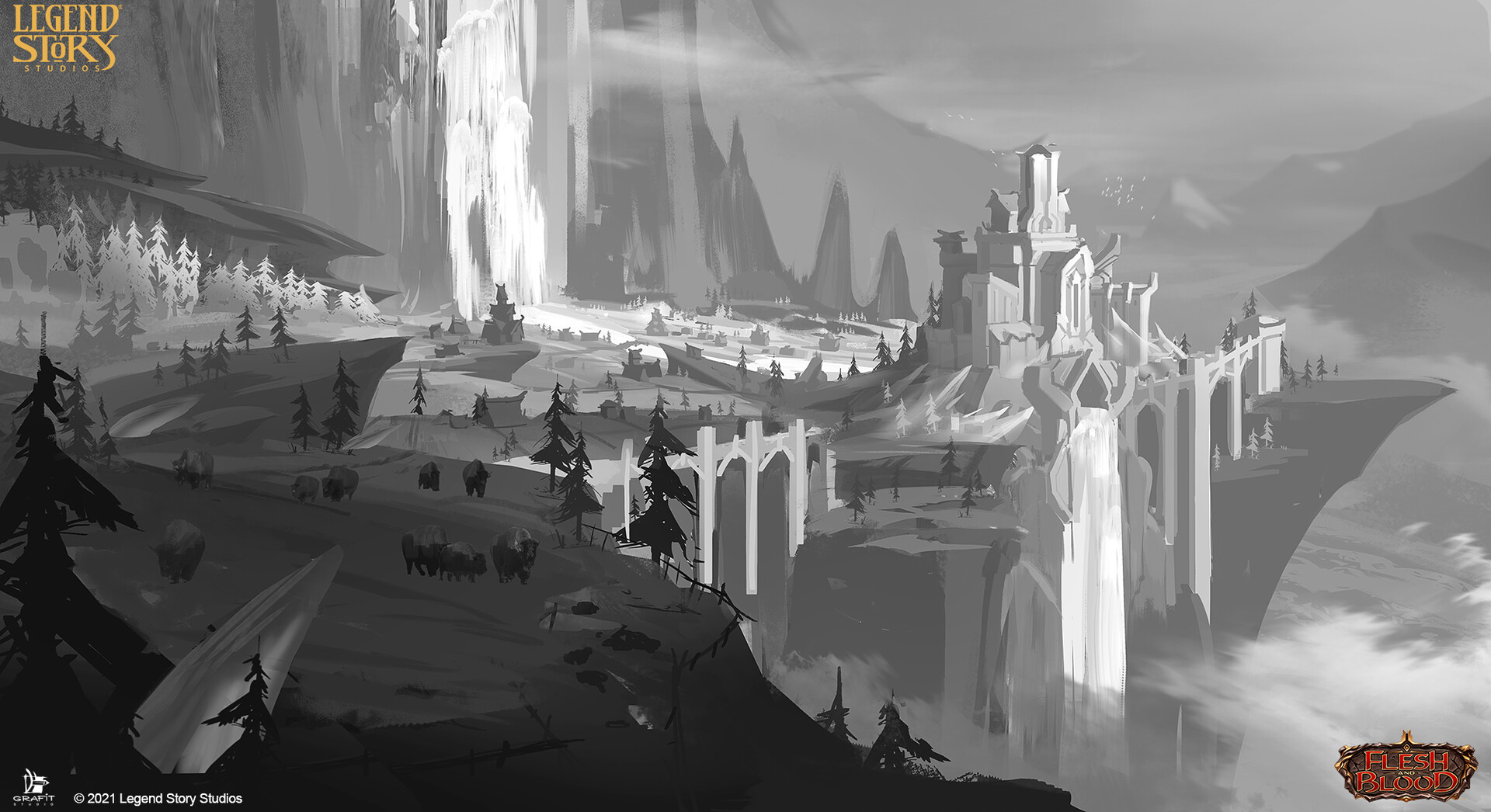 Grafit Studio Environment art for Legend Story Studios