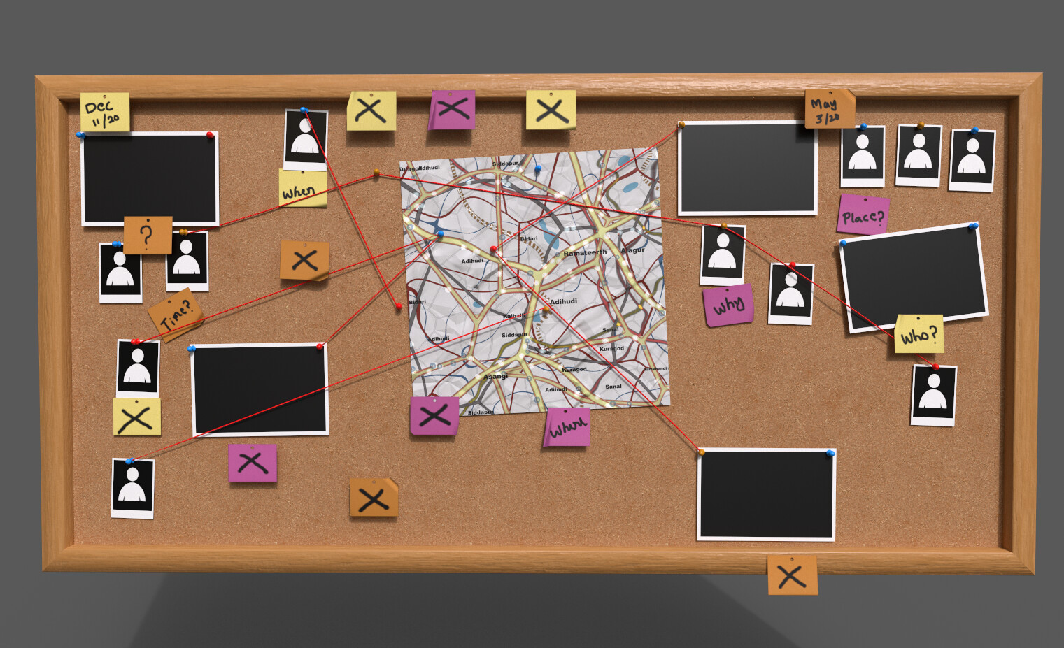 ArtStation Detective Board