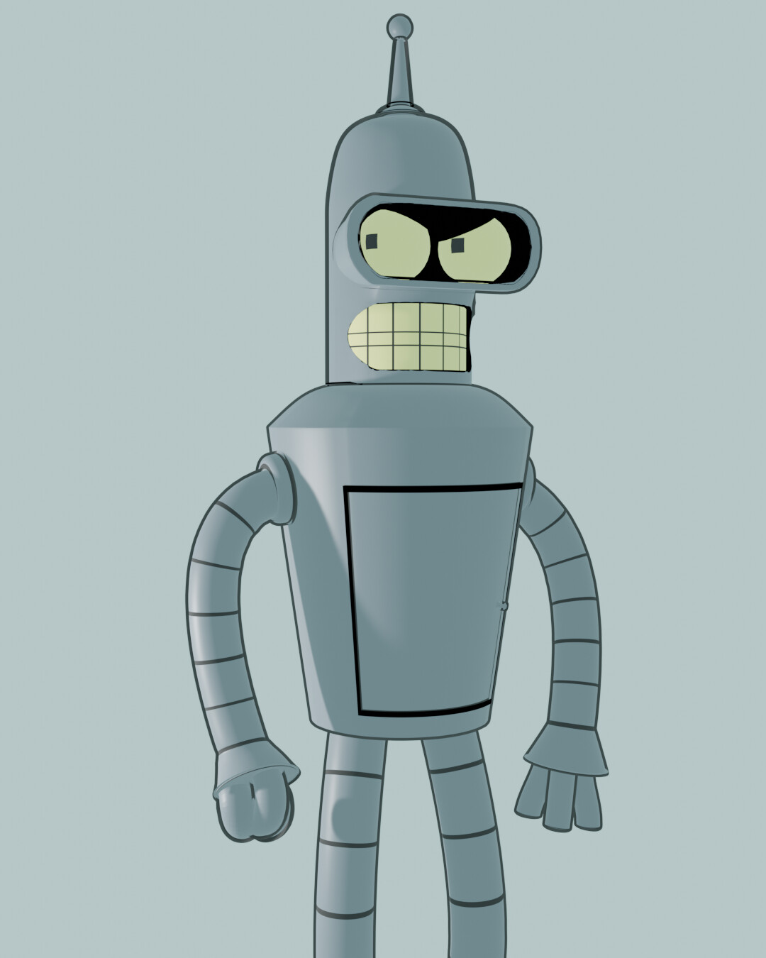ArtStation Bender in Blender