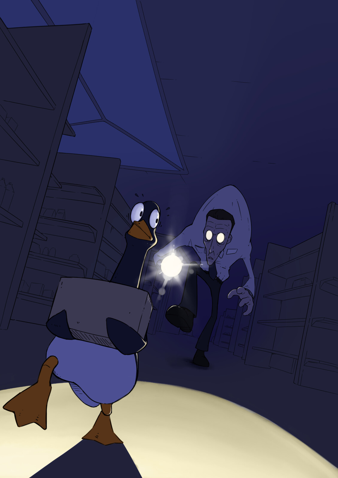 Art for the game's marketing