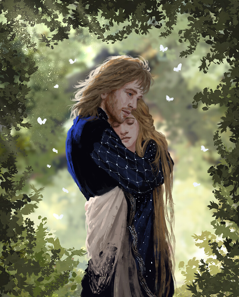ArtStation Faramir and Éowyn