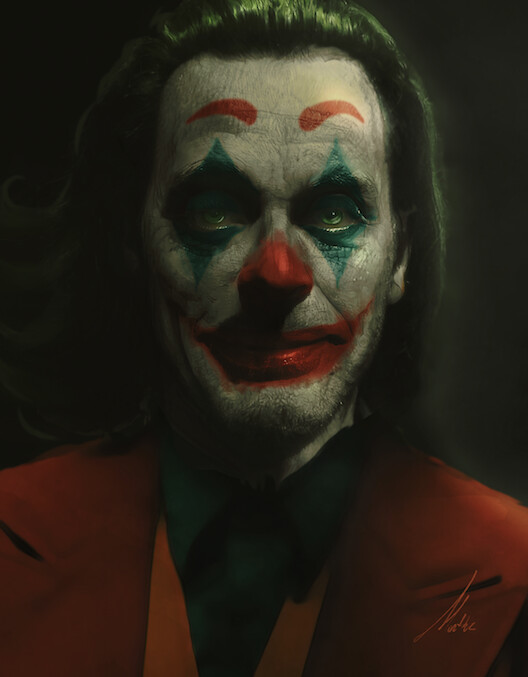 ArtStation Joker face