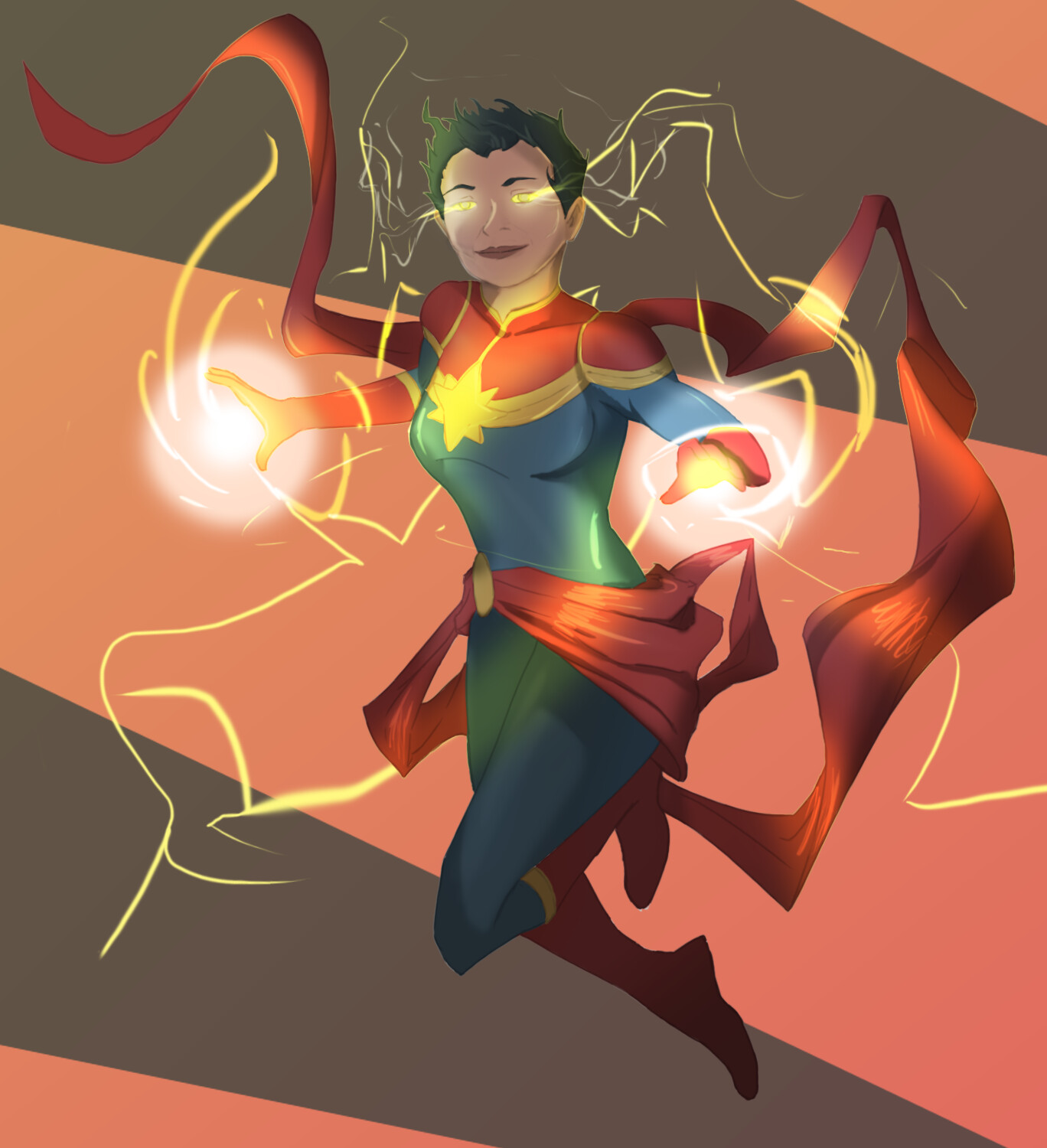 ArtStation - Captain Marvel - Commission