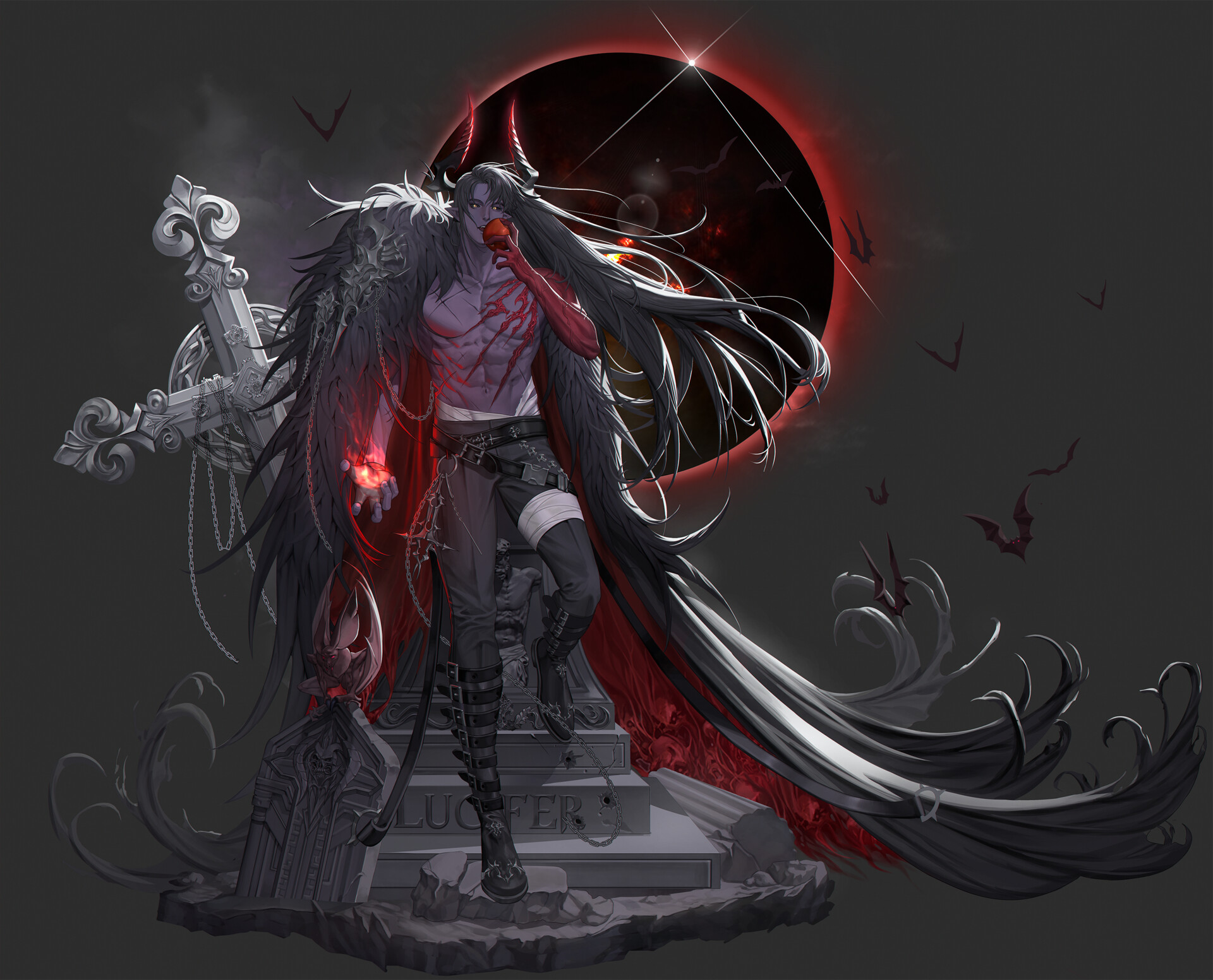 Devil servant. Belial ARTSTATION.
