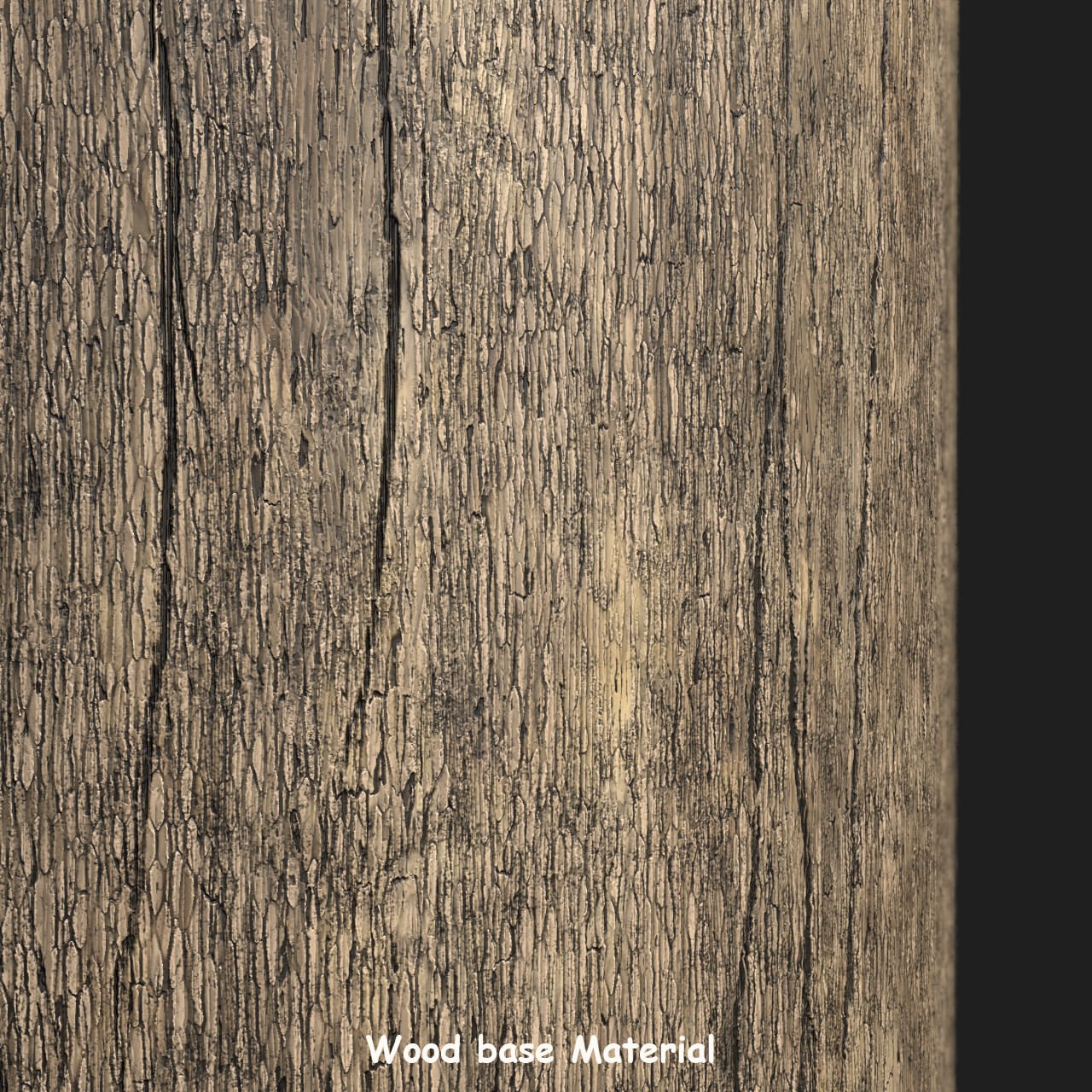 Rough Wood_ Base Material.
