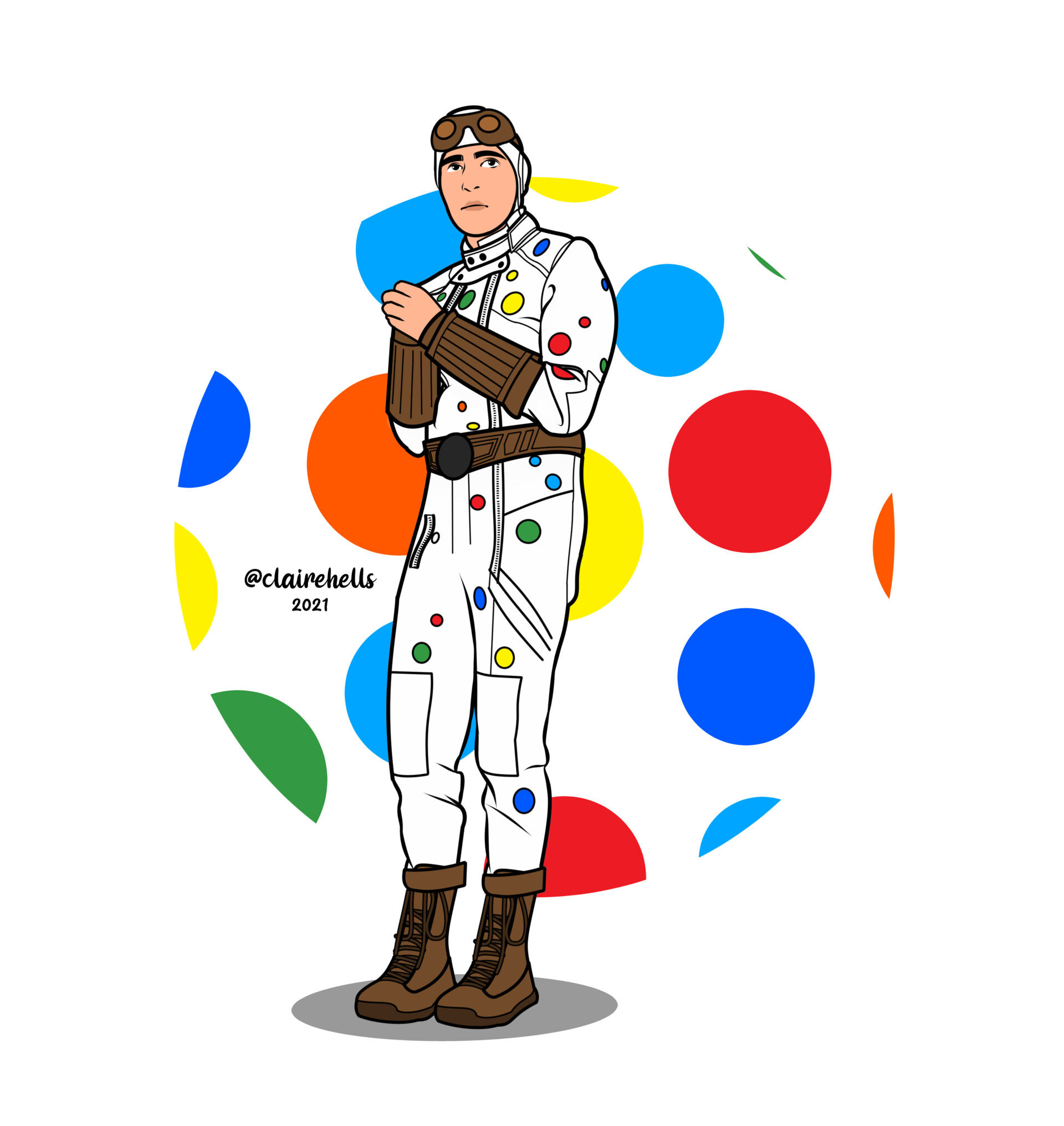 ArtStation - Polka-Dot man - The suicide squad