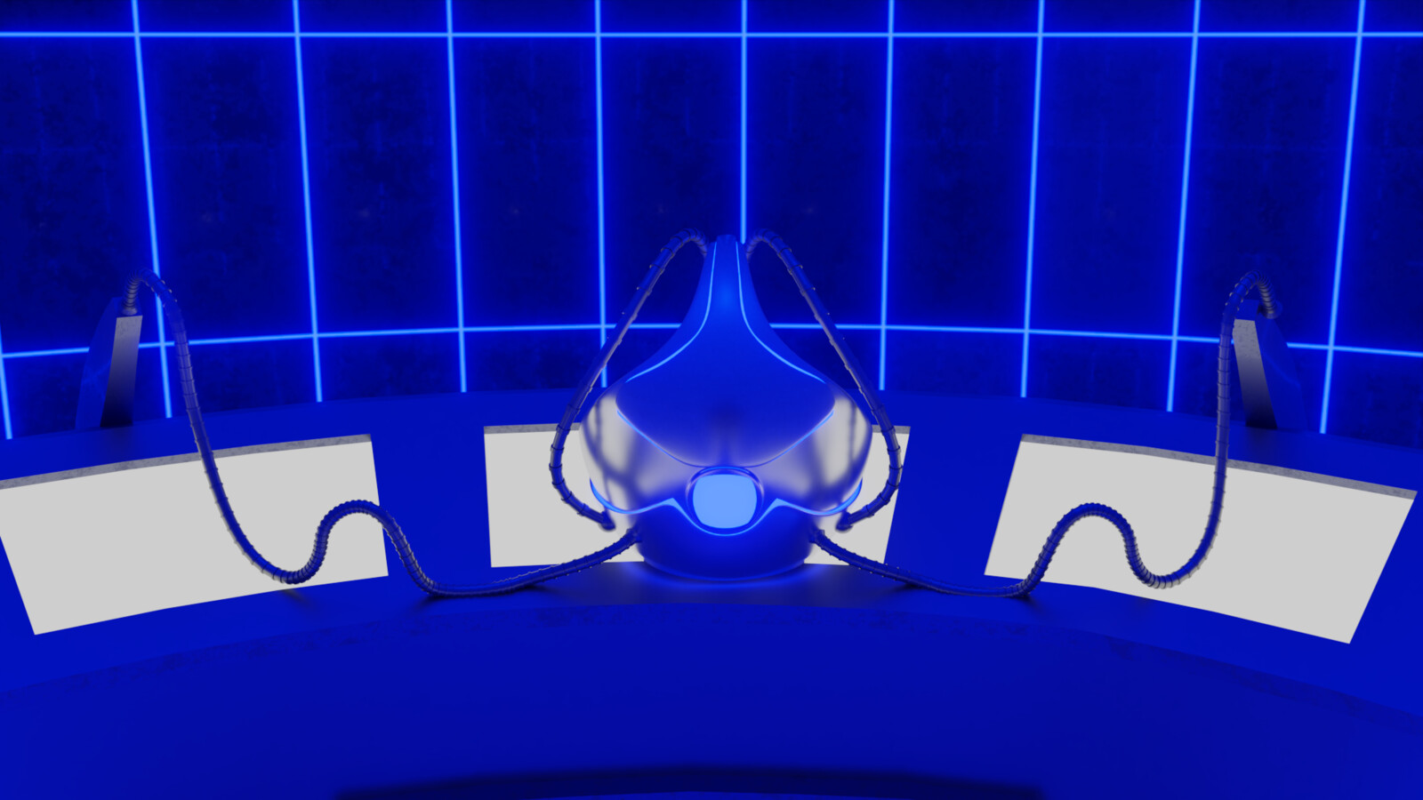 3D Cerebro- Cerebro helmet close view