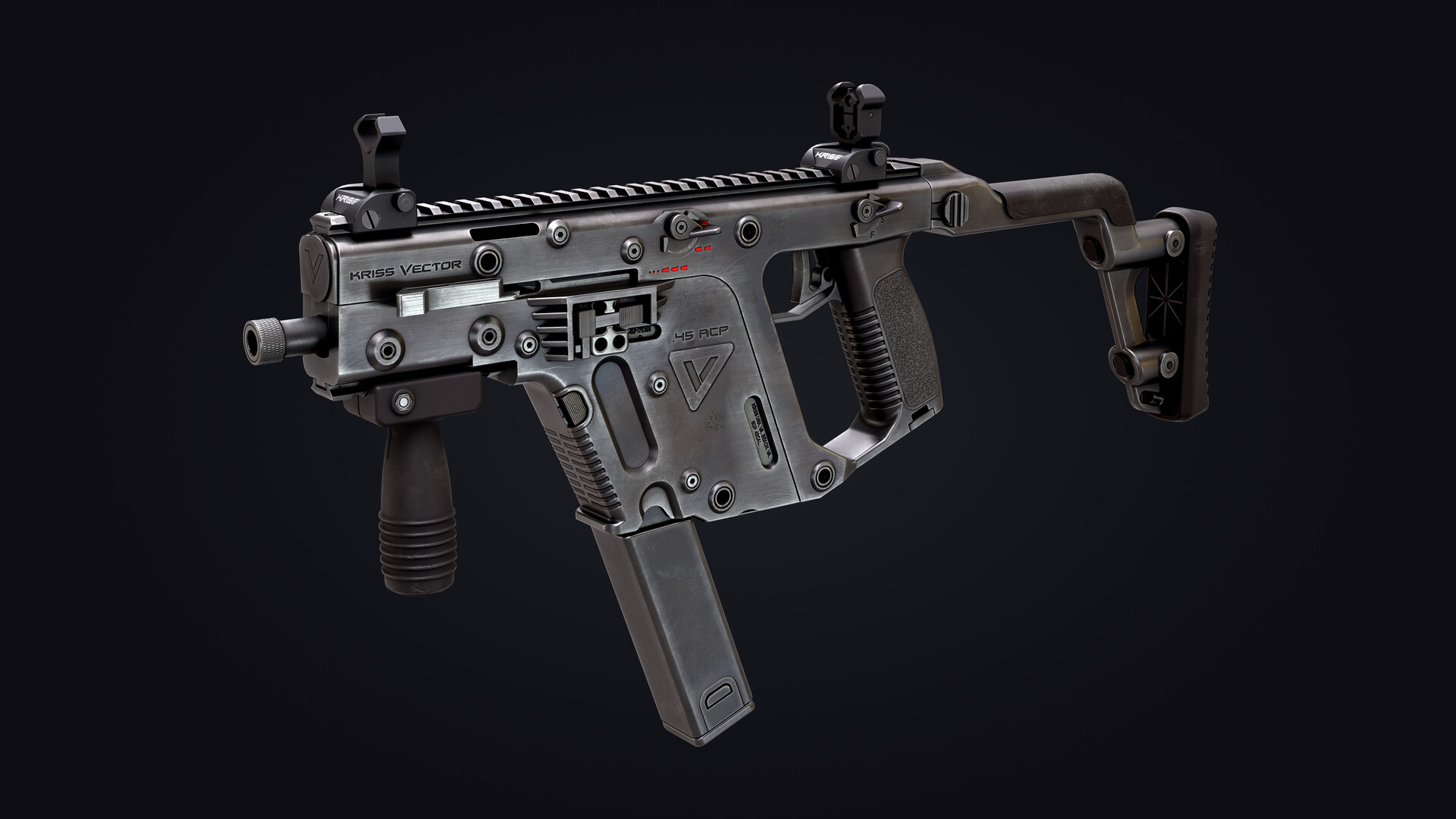 Kriss vector чертеж