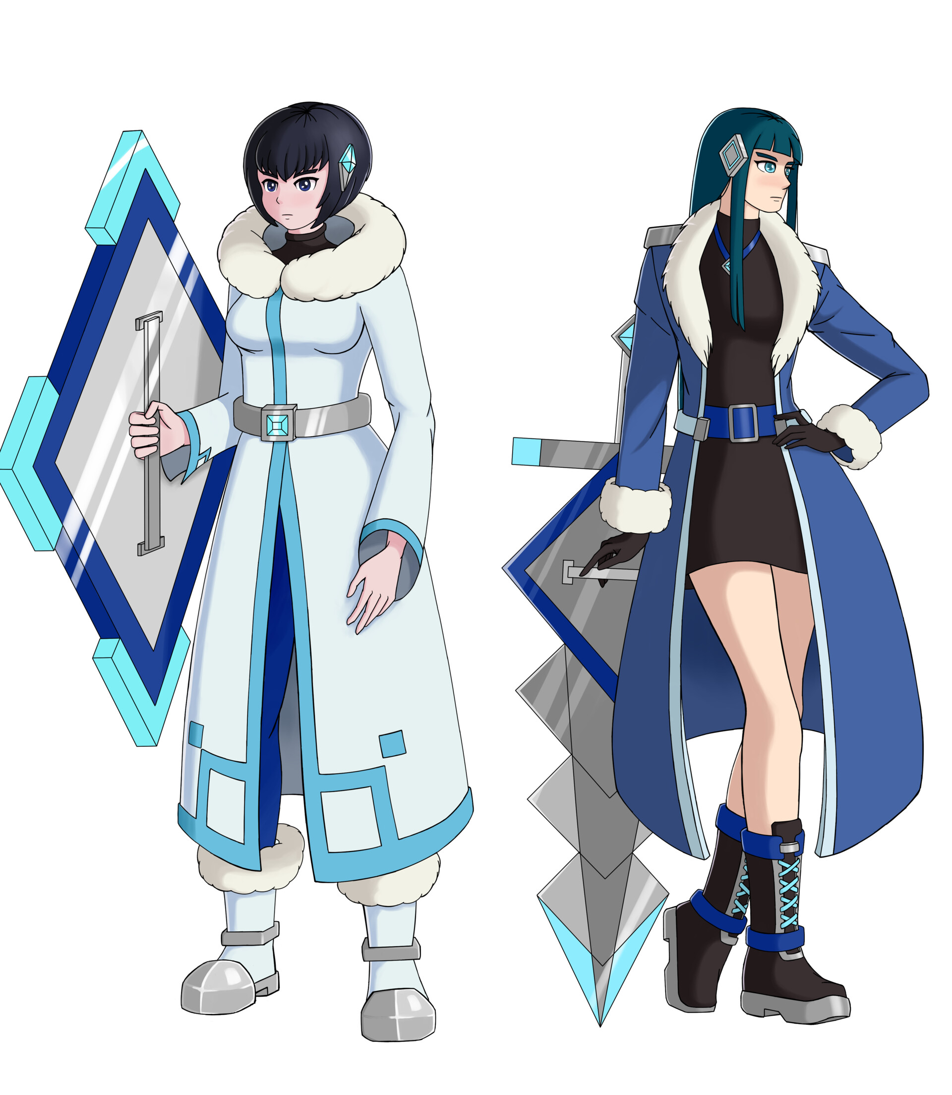 ArtStation More CrossCode OCs stuff