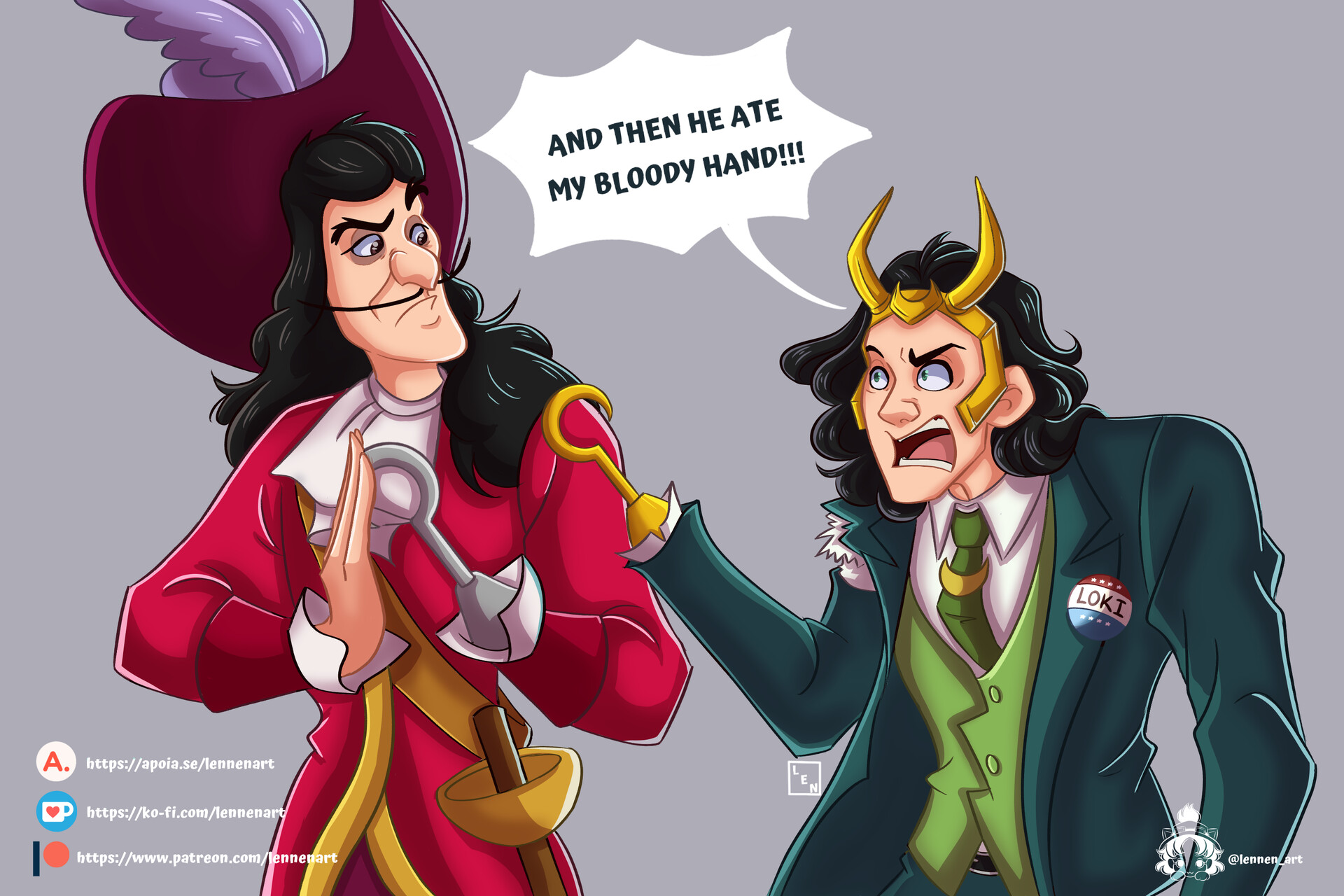 ArtStation Couple of hooks