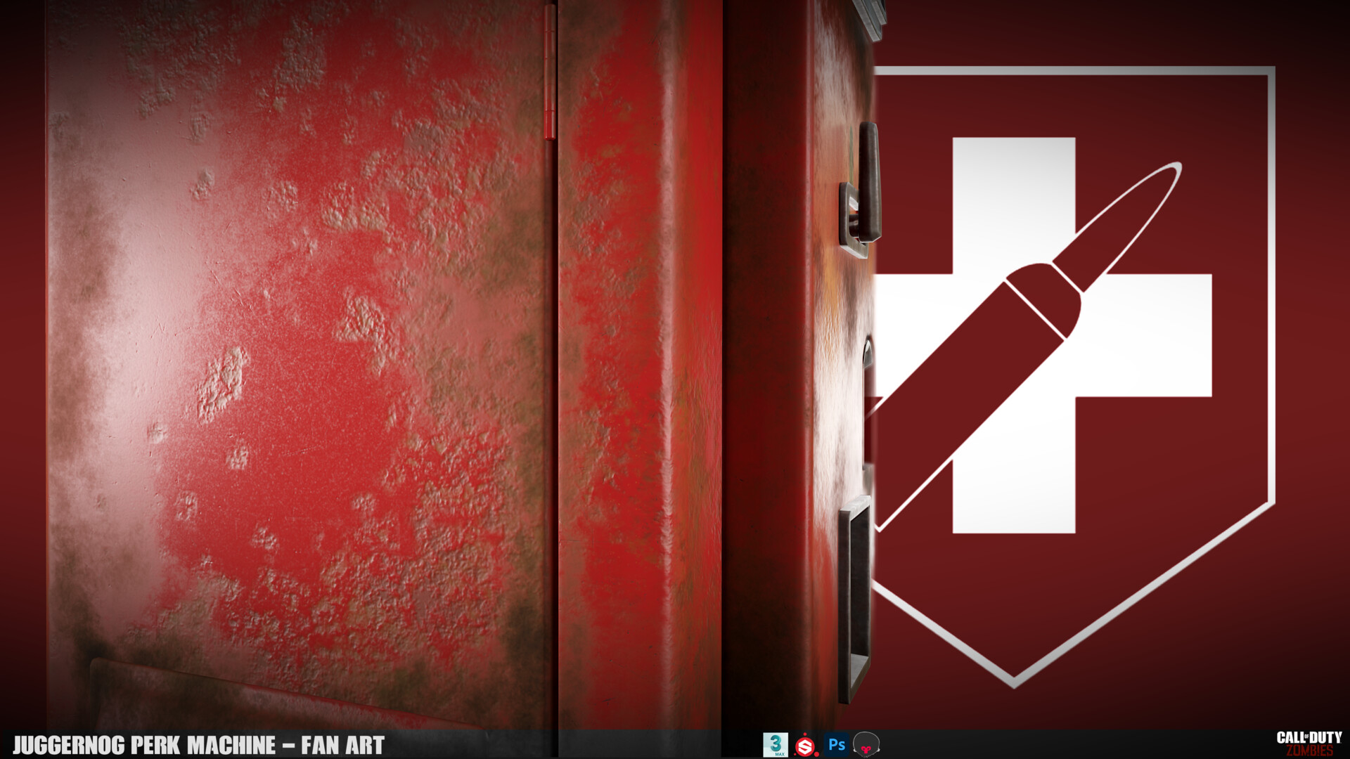 ArtStation - Juggernog Perk Machine - Fan Art
