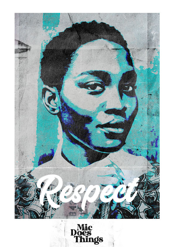 Respect - Vintage Poster