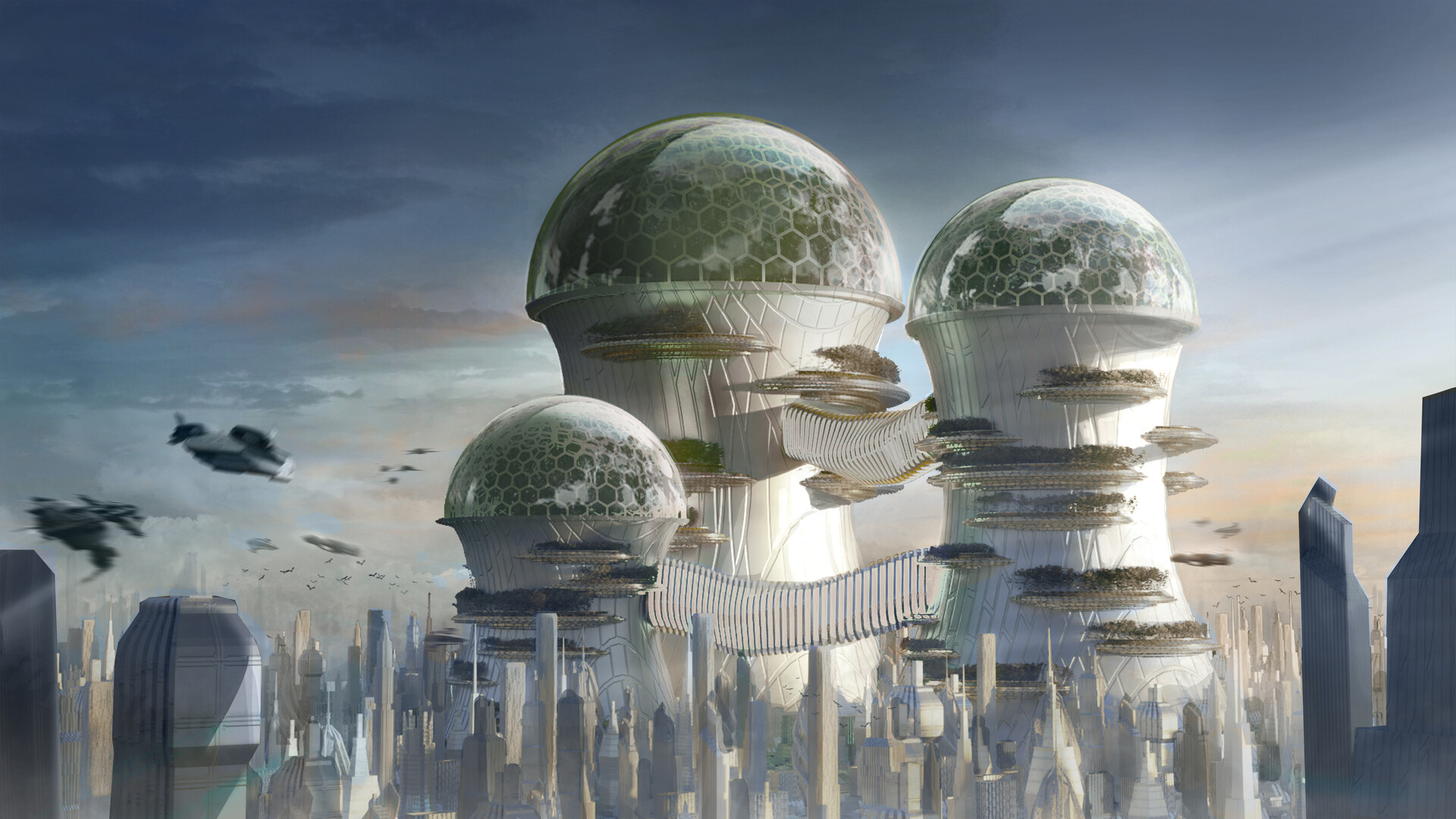 ArtStation - Solarpunk City