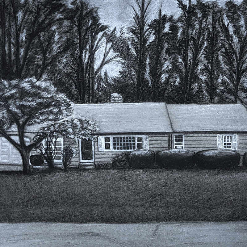 Ranch House Drawing