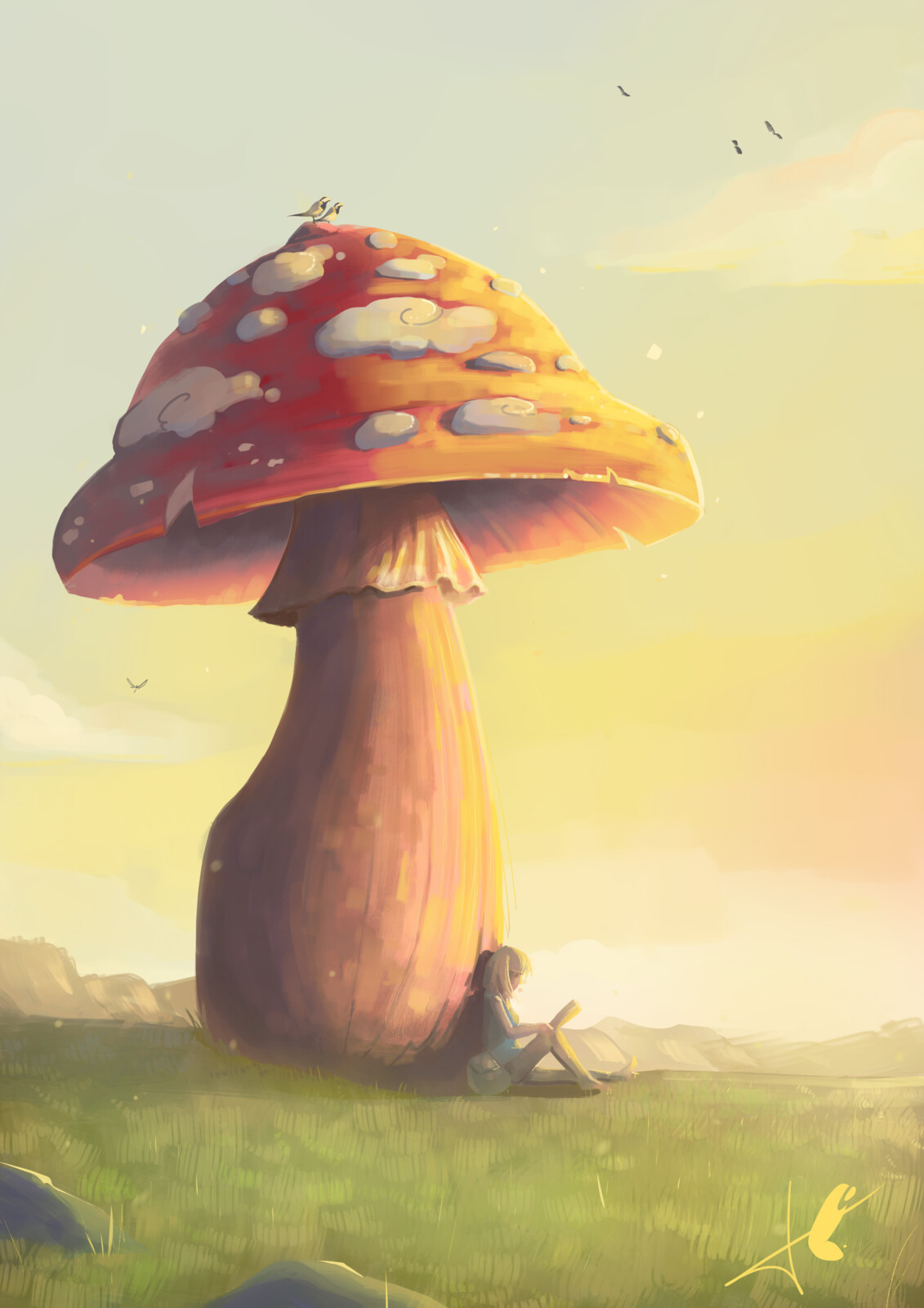 A Big Mushroom