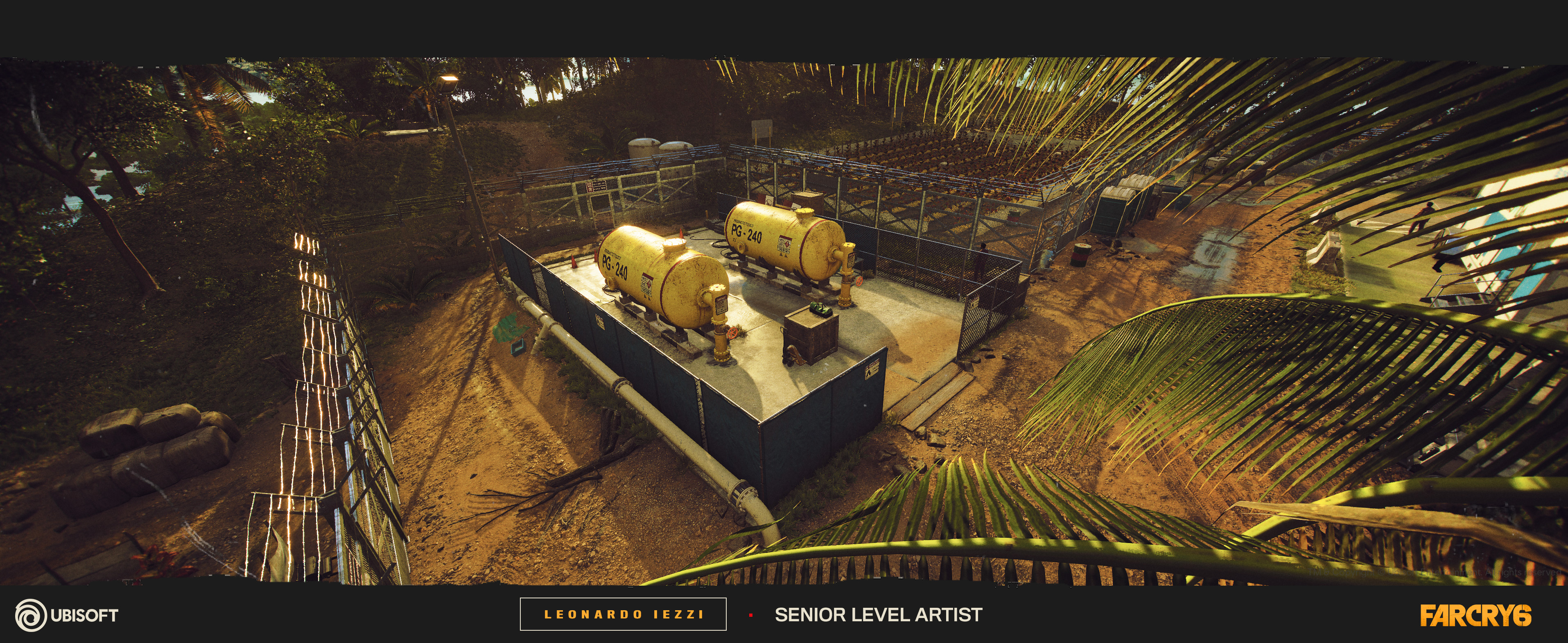 Screenshot of Poison tank inside the perimeter of Biovida Farm
