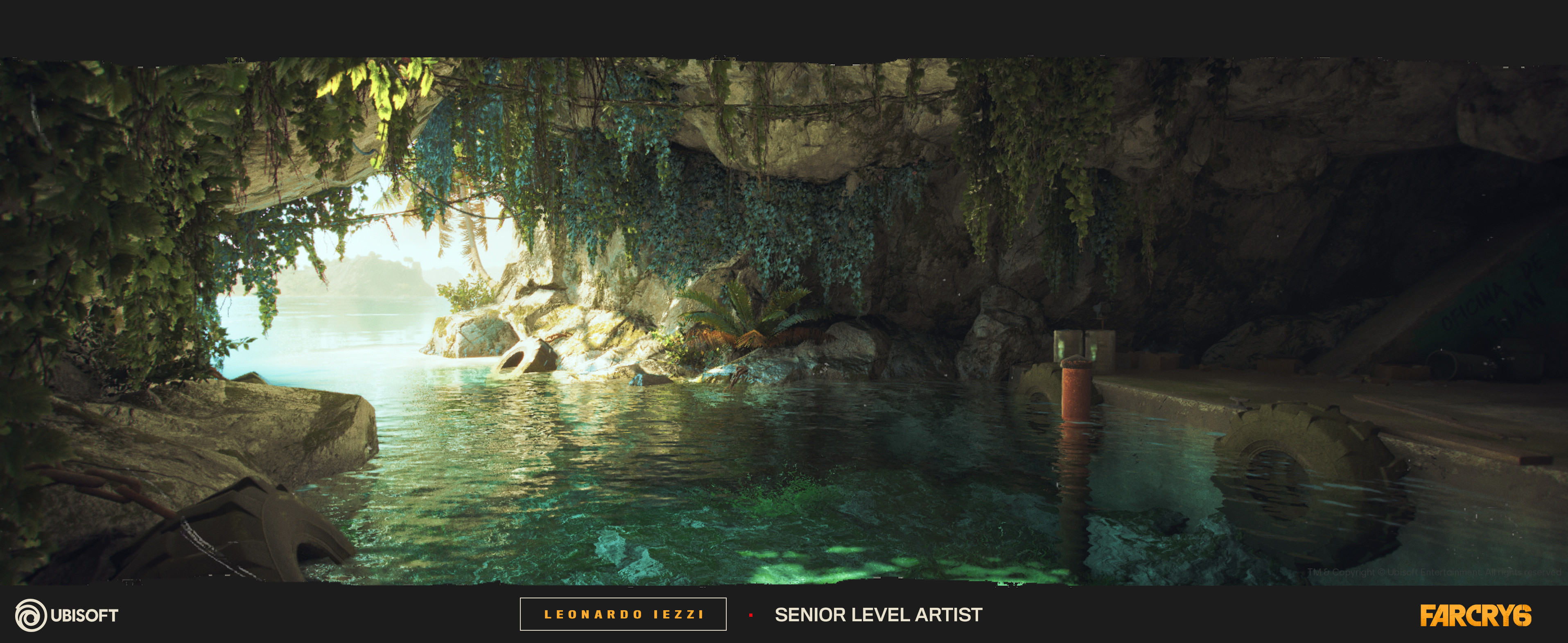 Screenshot of Juan's Workshop showing the back cave entrance