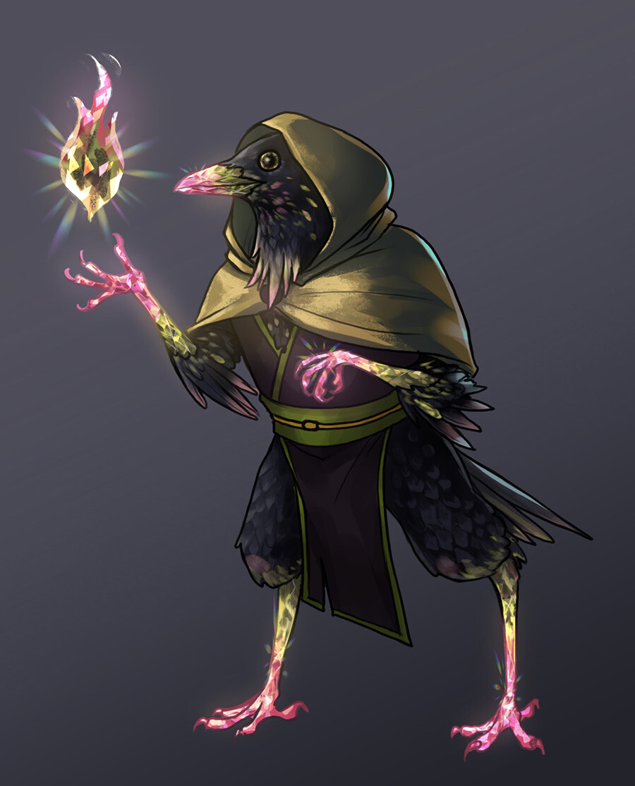 Early concept. I decided to make him more "cute". 