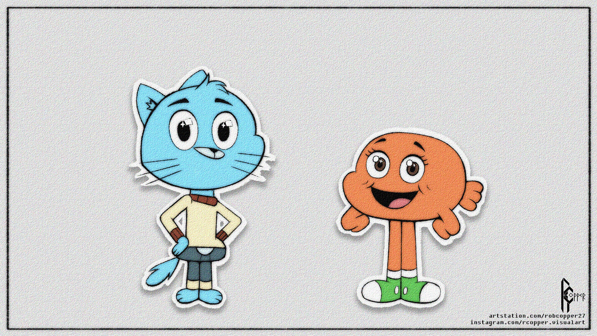 ArtStation - The Amazing World of Gumball in My Style