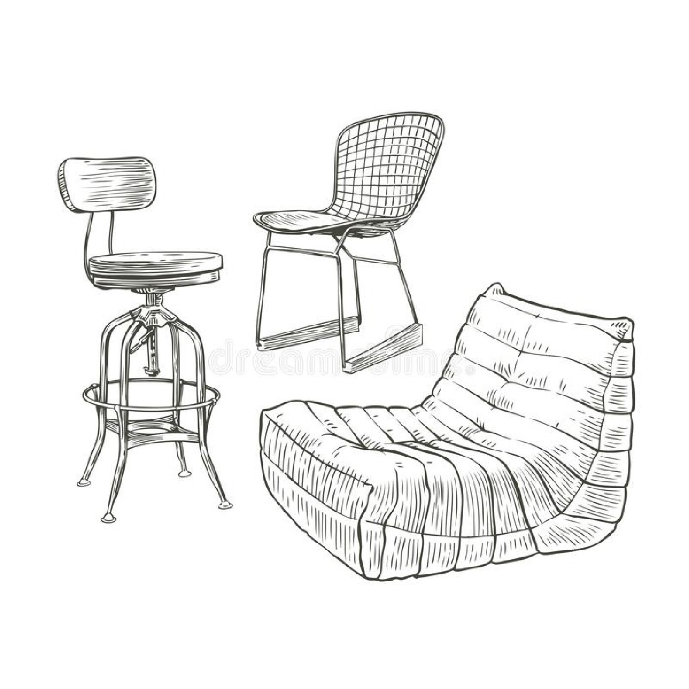 ArtStation furniture sketch