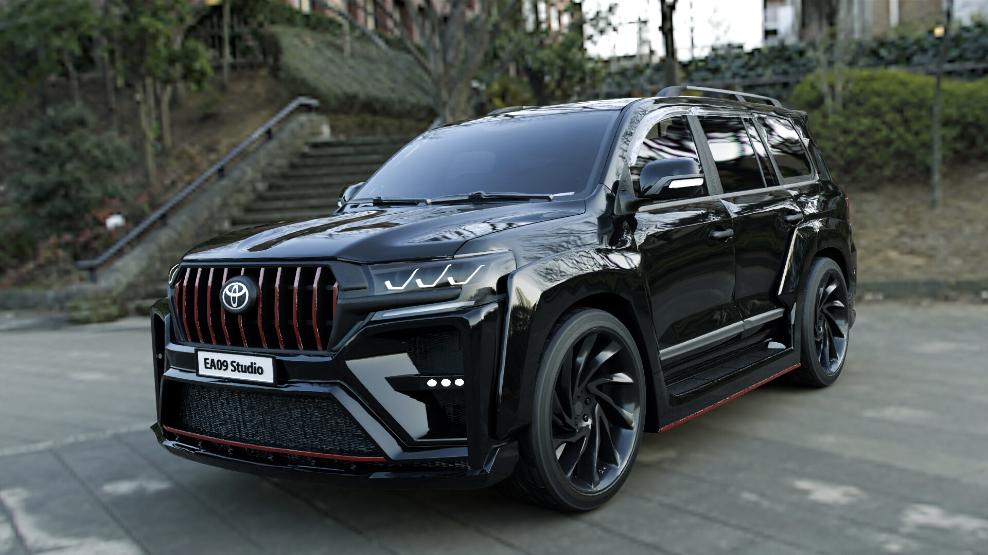 ArtStation 2021 Toyota Land Cruiser Tuning VXR V8