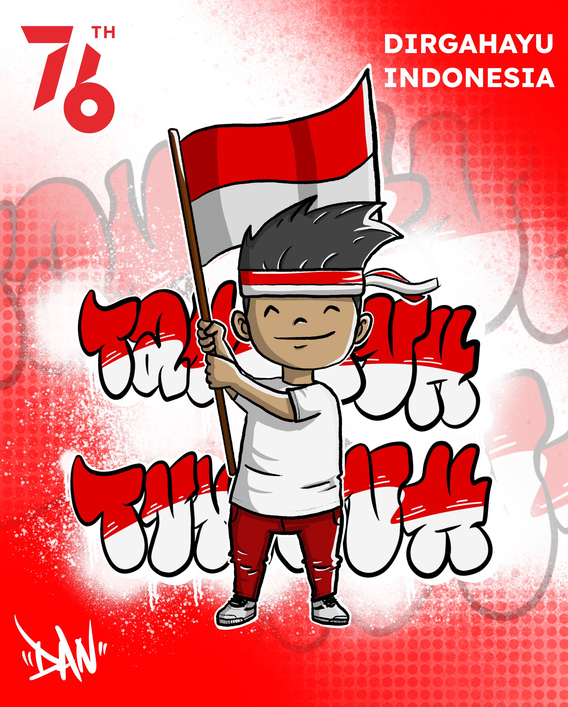 Artstation Arka Anak Merdeka Daniel Pangemanan