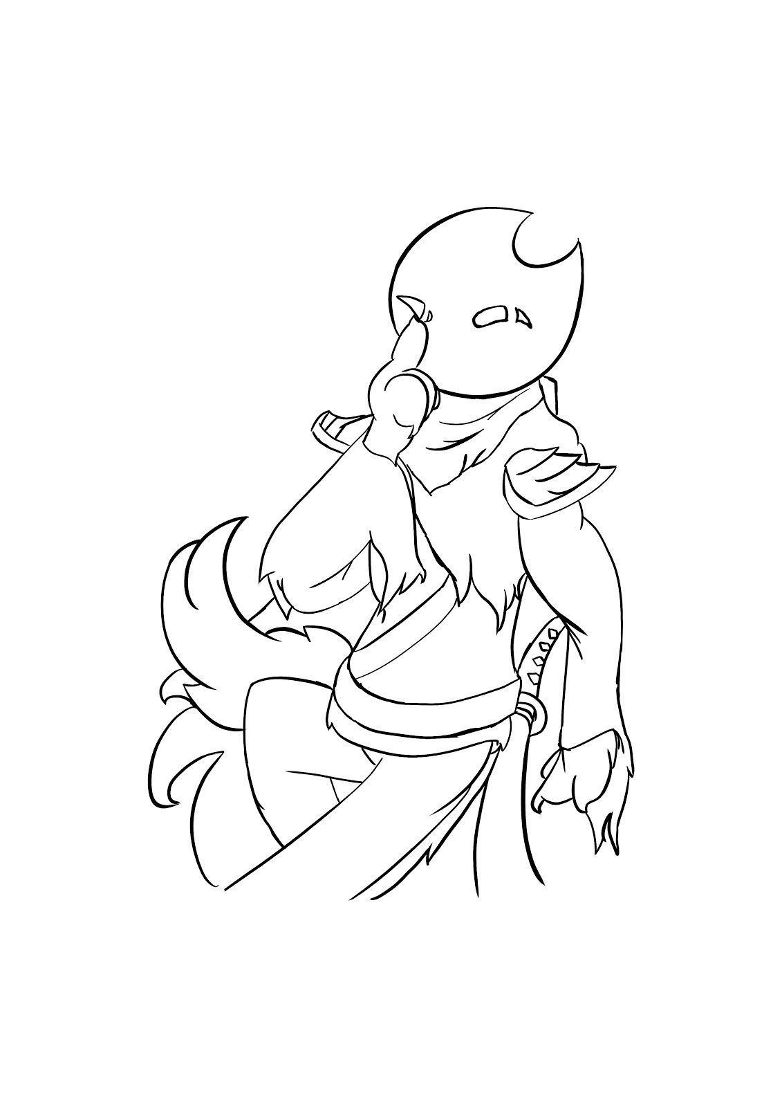 First Sketch for Character Design