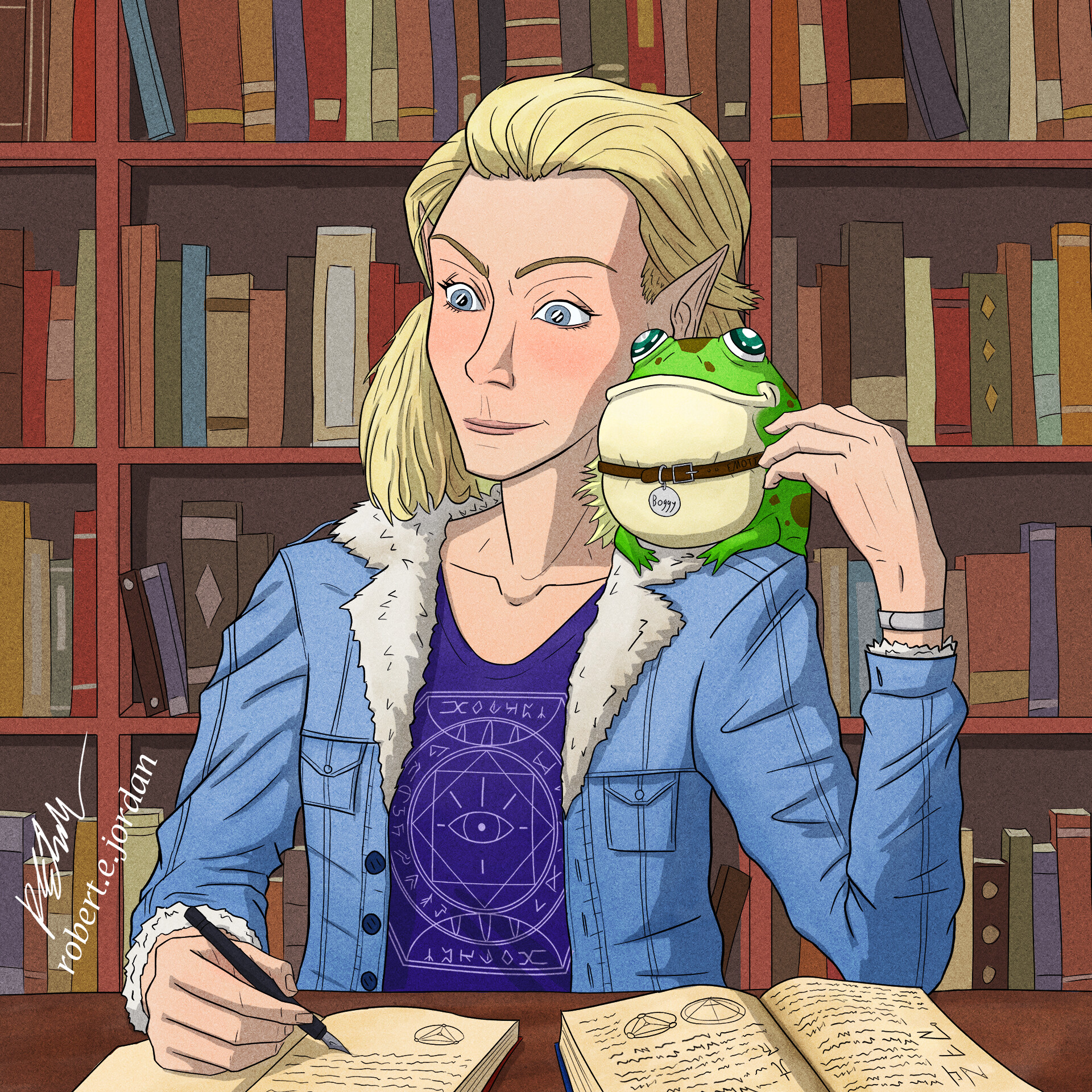 Robert. E. Jordan - Adaine Abernant - Dimension 20