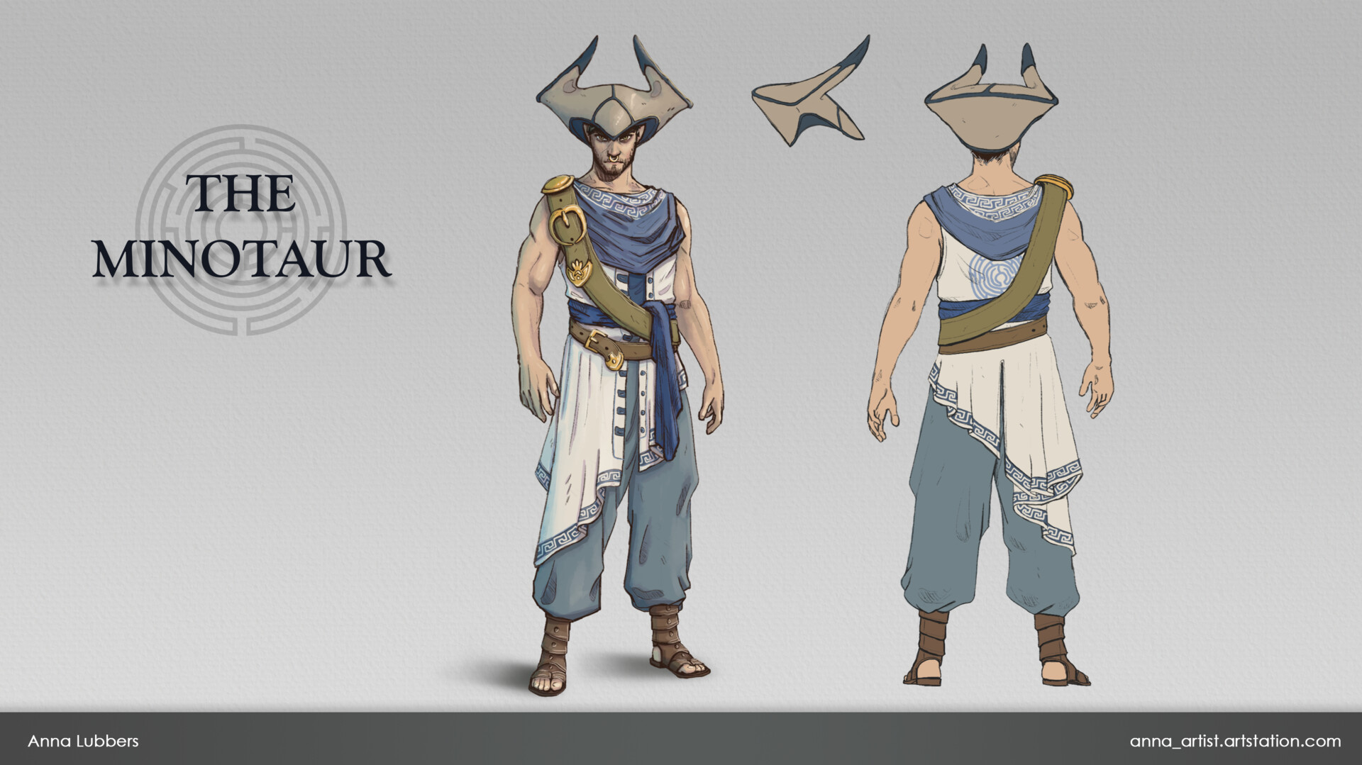 ArtStation - Character Design - The Minotaur