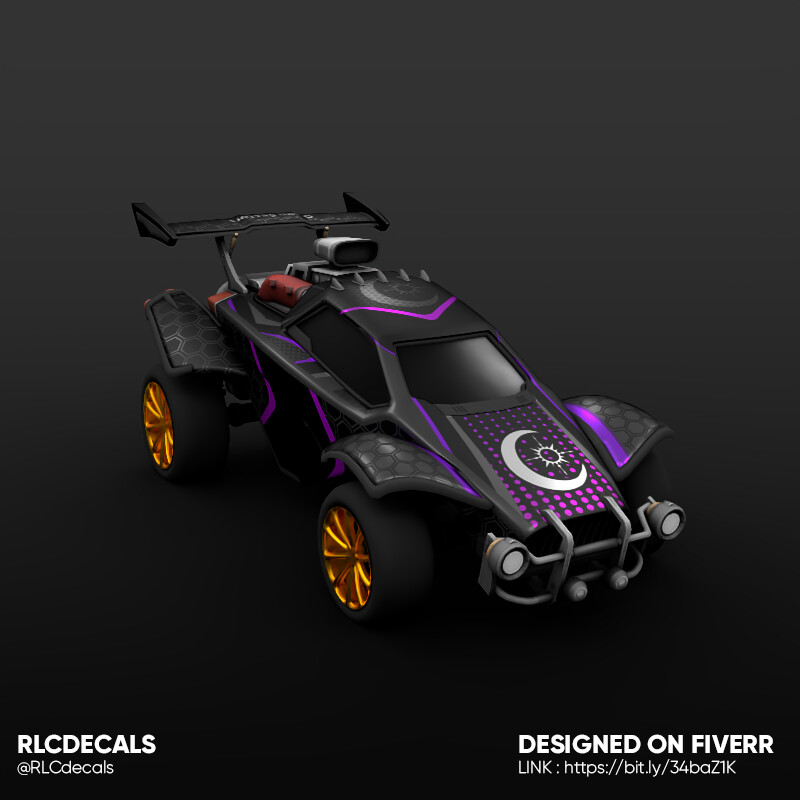 Younes A. Rocket league Custom decals