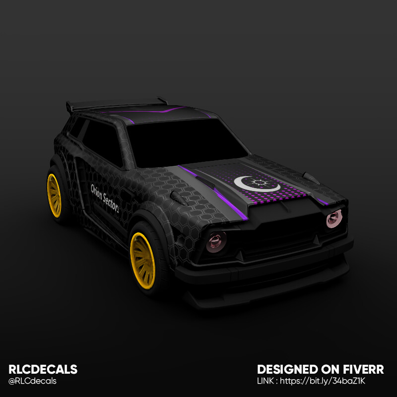 Younes A. - Rocket league Custom decals