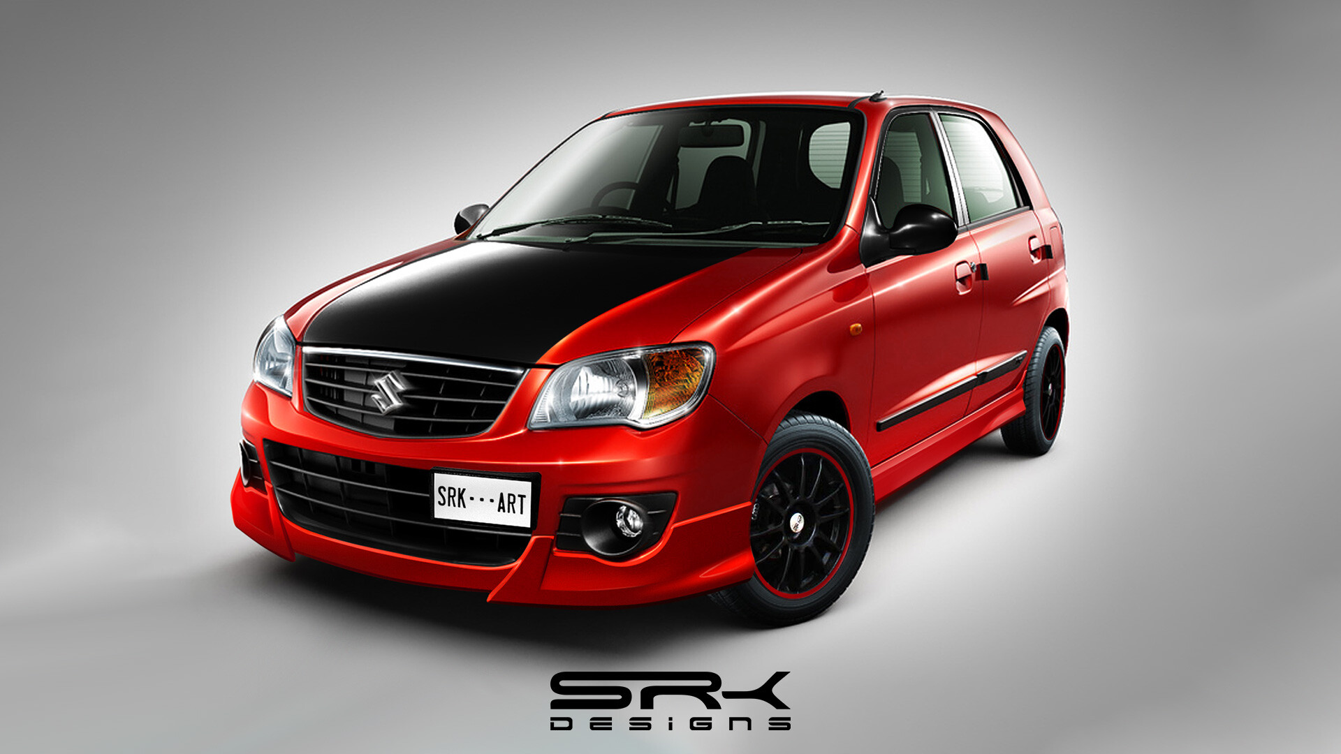 MARUTI SUZUKI ALTO 800 a4 size - Rithun Car Designs-RCD