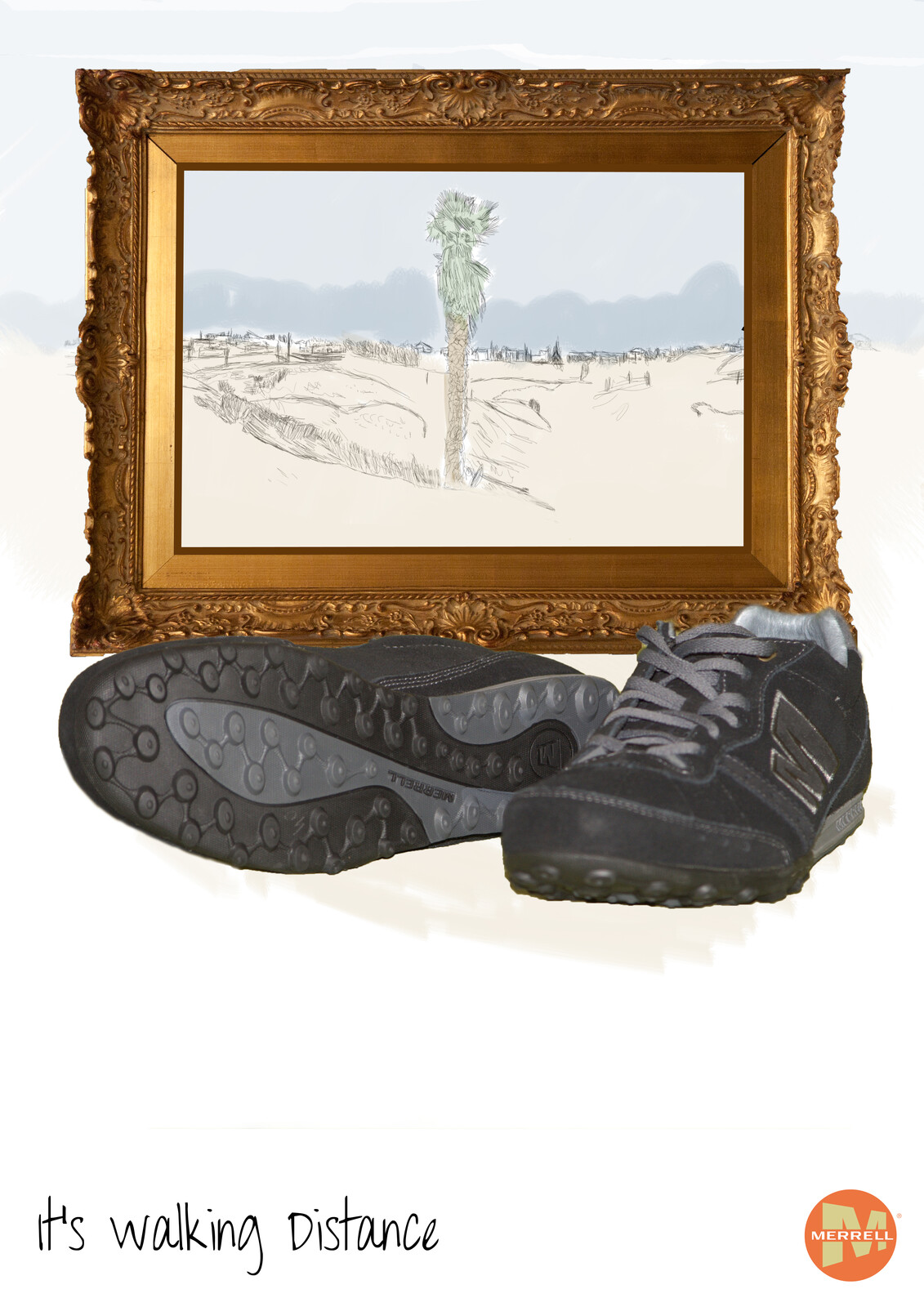 B1 Advertising Project: Merrell, Desert
