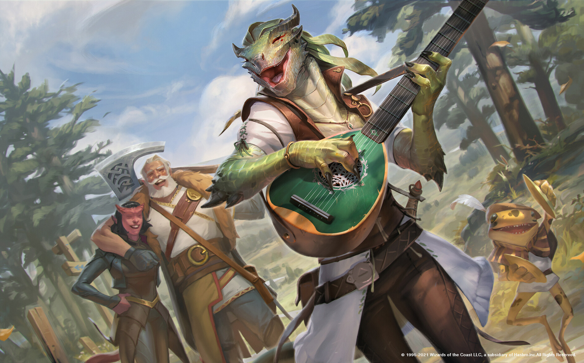 ArtStation Wandering Troubadour