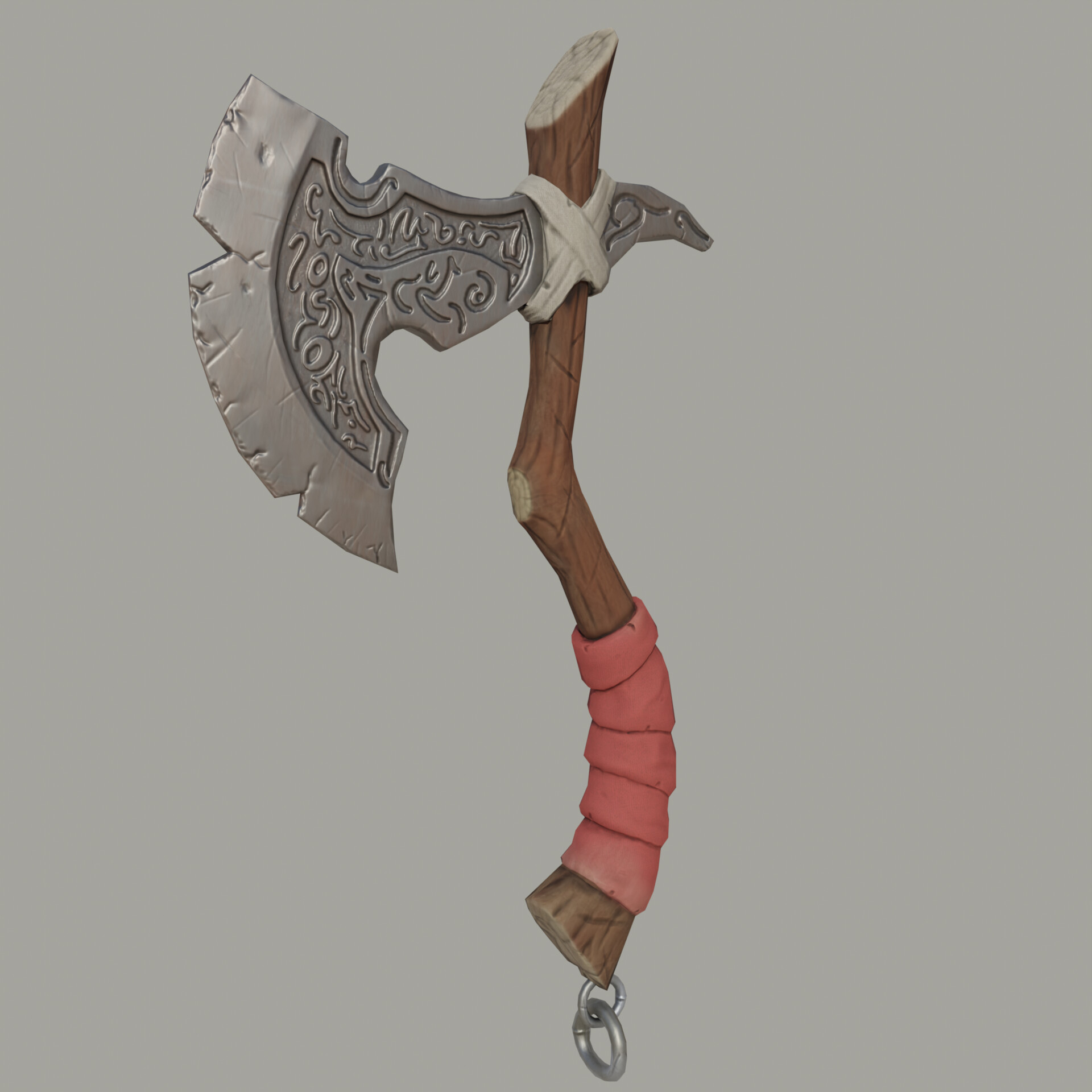 ArtStation - Runic battle axe