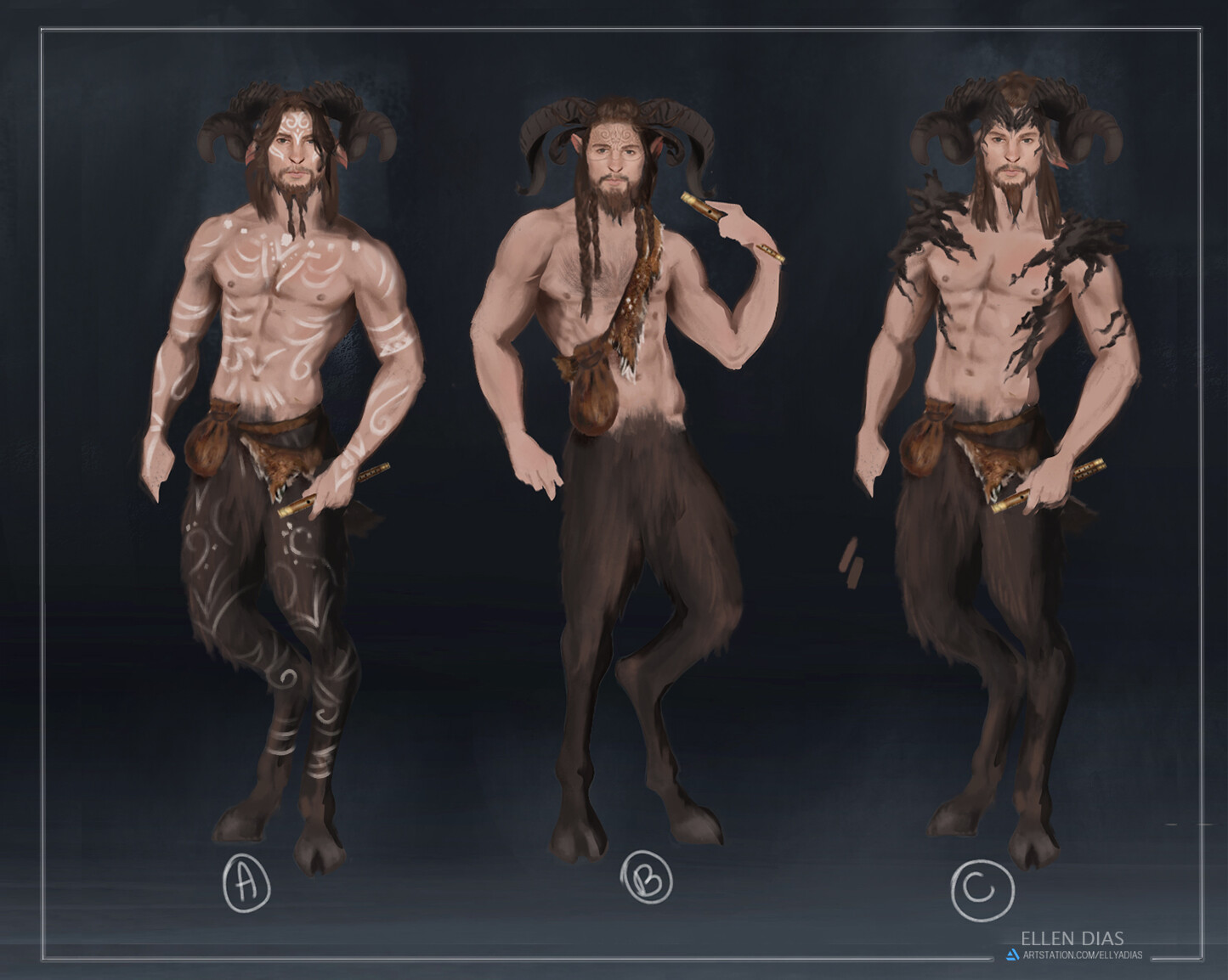 Ellen Dias - Droh - Satyr Concept