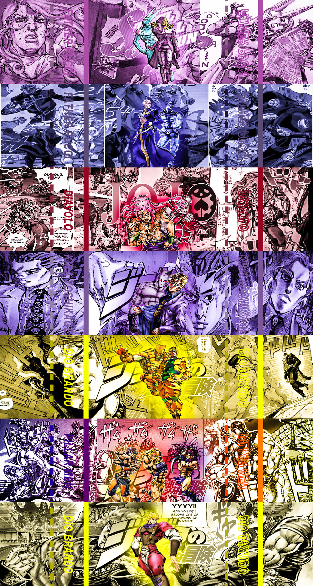 ArtStation all jojo villains