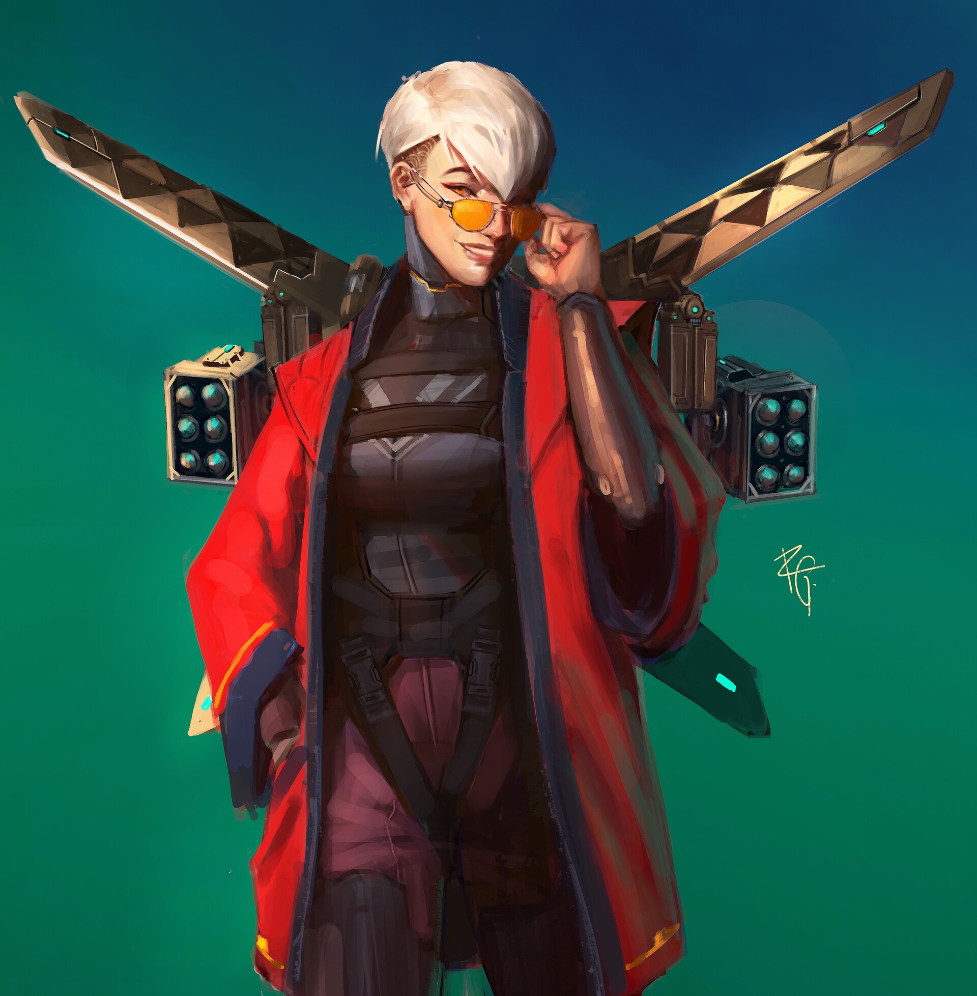 ArtStation - Valkyrie Fan art