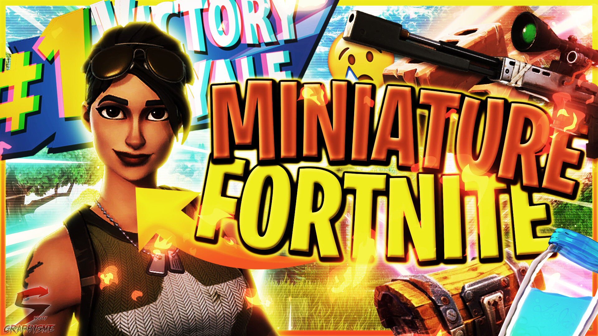 Artstation miniature fortnite