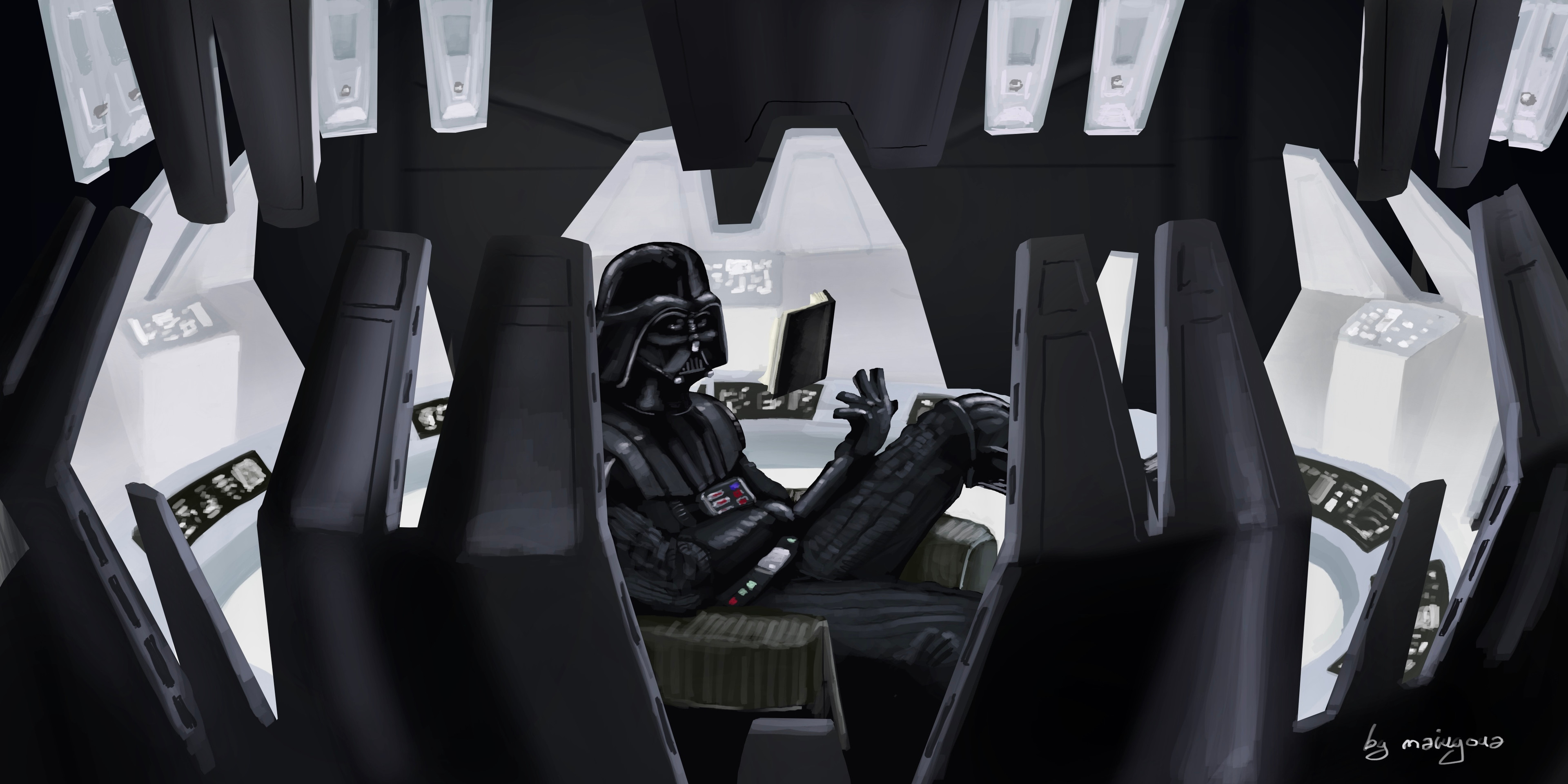 Vader…reads