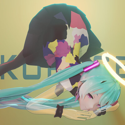 MoKu Studio VOCALOID 初音ミク Jack-o pose VOCALOID Hatsune Miku Jack-o pose Moku Studio