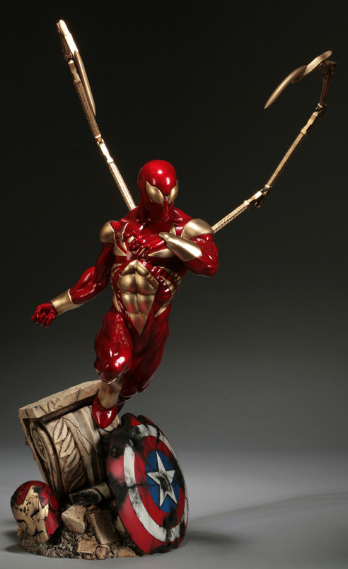 Sideshow iron spiderman hotsell