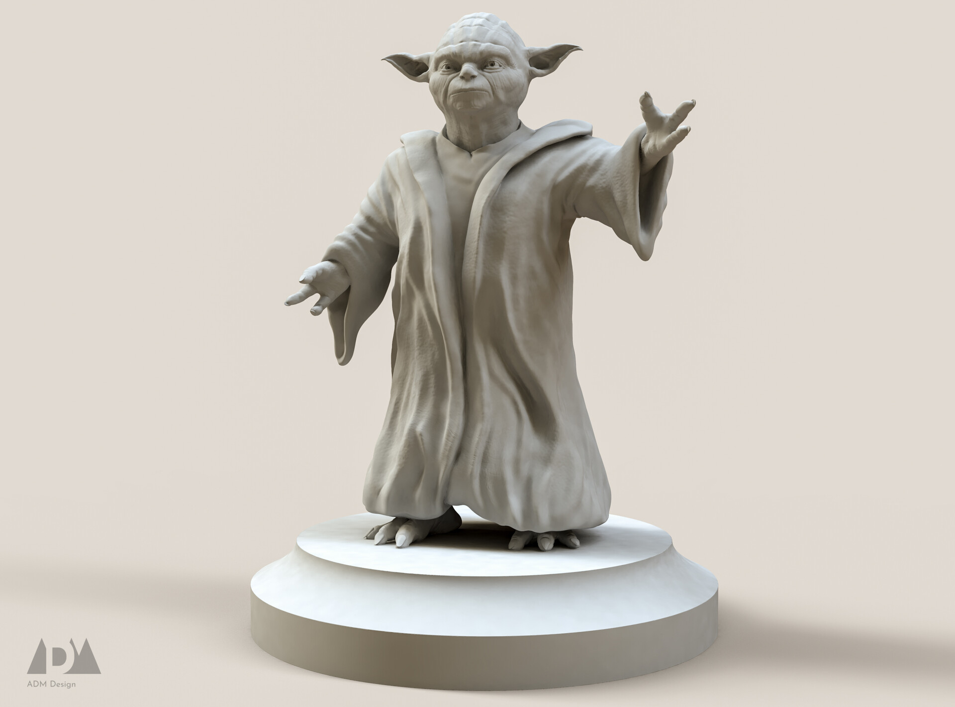 ArtStation Yoda Statue
