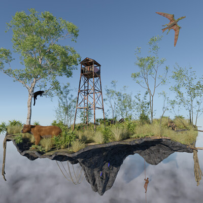 Skyler palatnick floating island