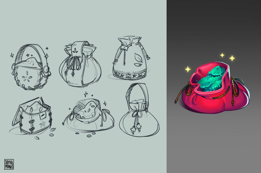 Plant food bag concept