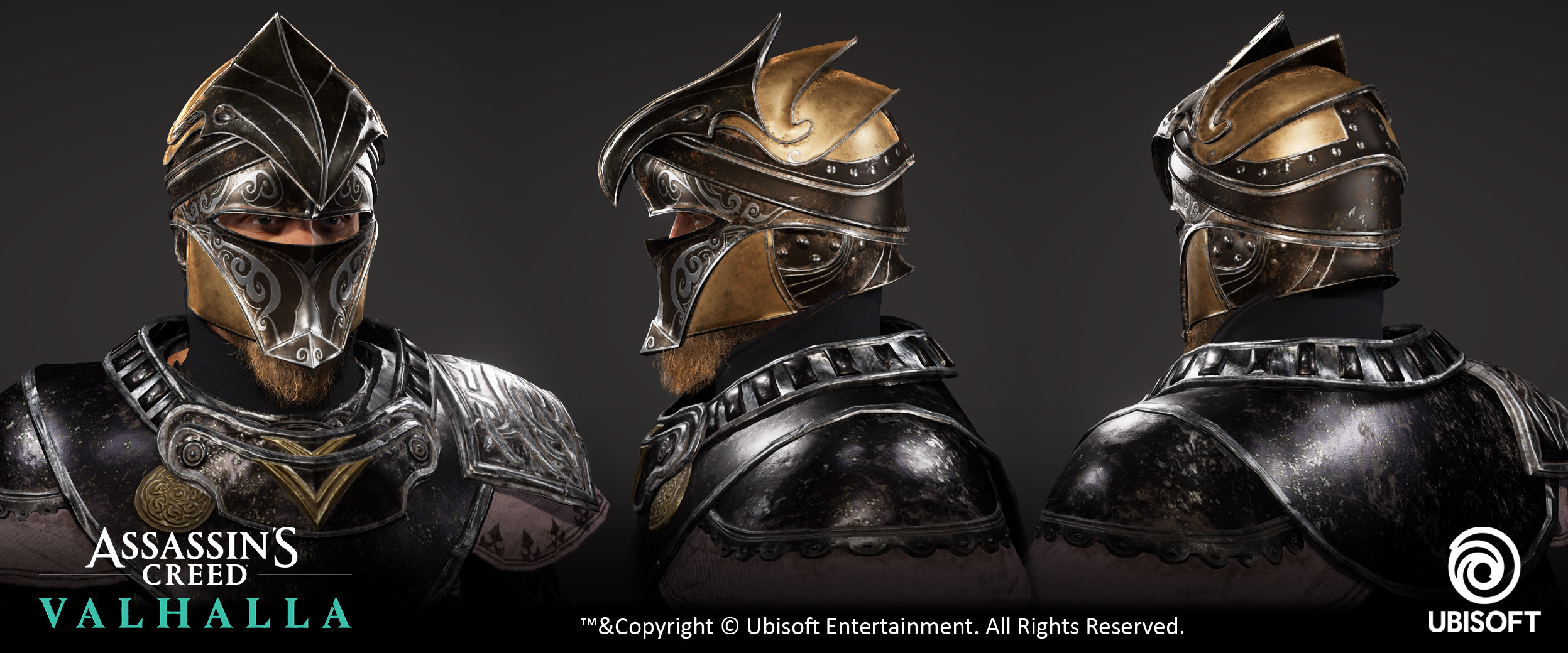 Dominique Gagné Assassin's Creed Valhalla Helmets and Hairstyles