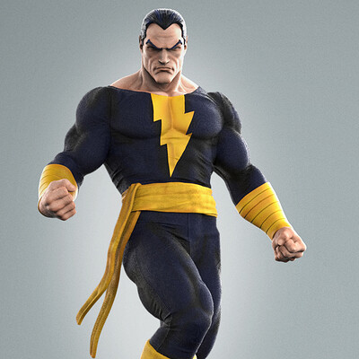 Alterton bizarre black adam no cape